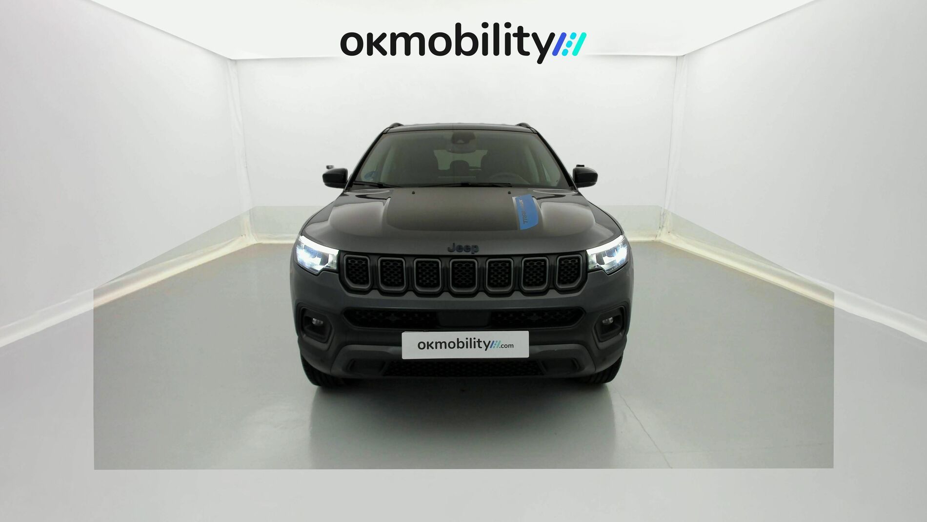 jeep compass trailhawk 1.3 PHEV 240 AWD 2022 graphite gray + techo negro 4