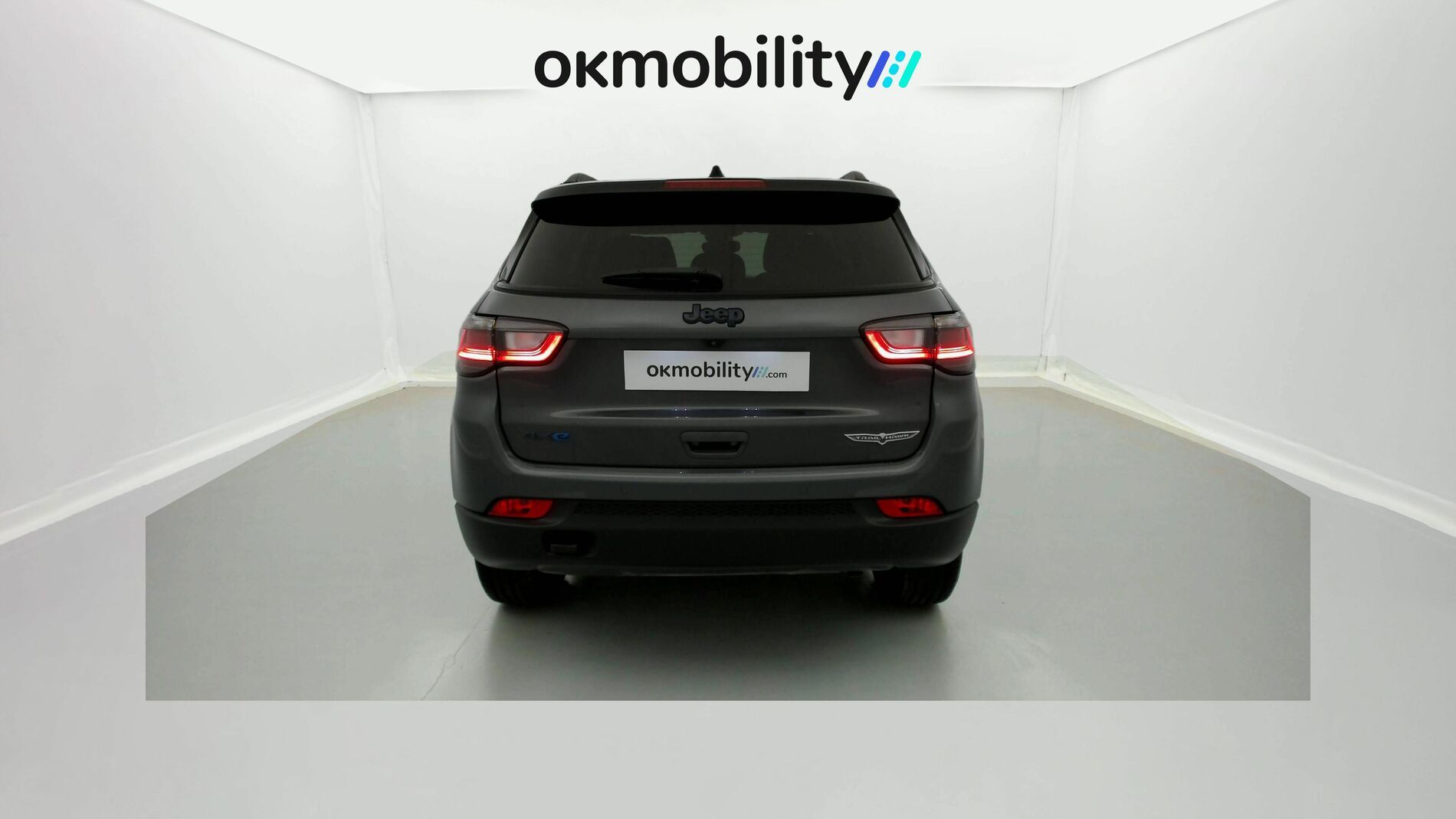 jeep compass trailhawk 1.3 PHEV 240 AWD 2022 graphite gray + techo negro 10