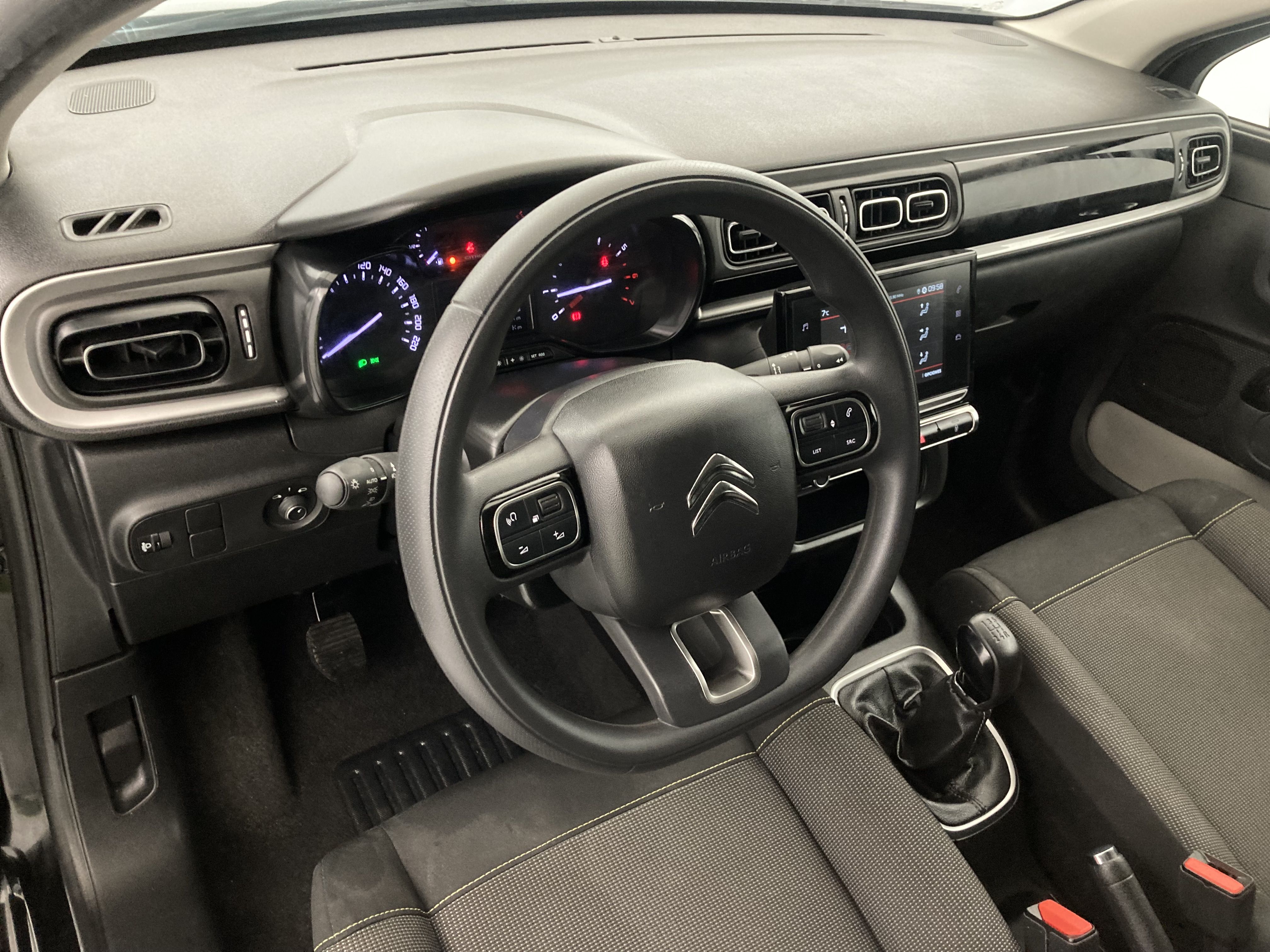 citroen c3 origin max 1.2 PURETECH 83 2024 negro perla nera / blanco 15