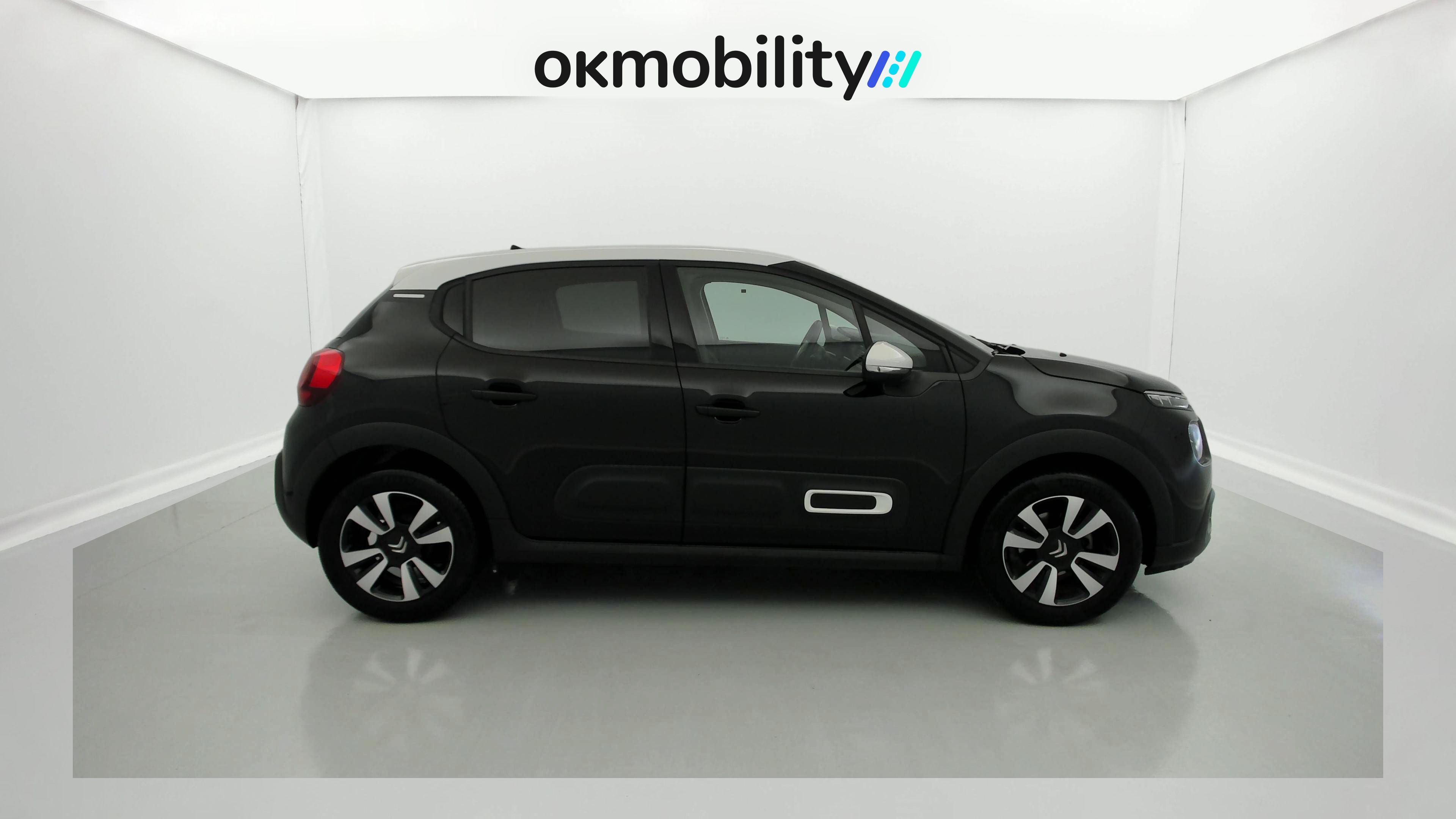 citroen c3 origin max 1.2 PURETECH 83 2024 negro perla nera / blanco 2