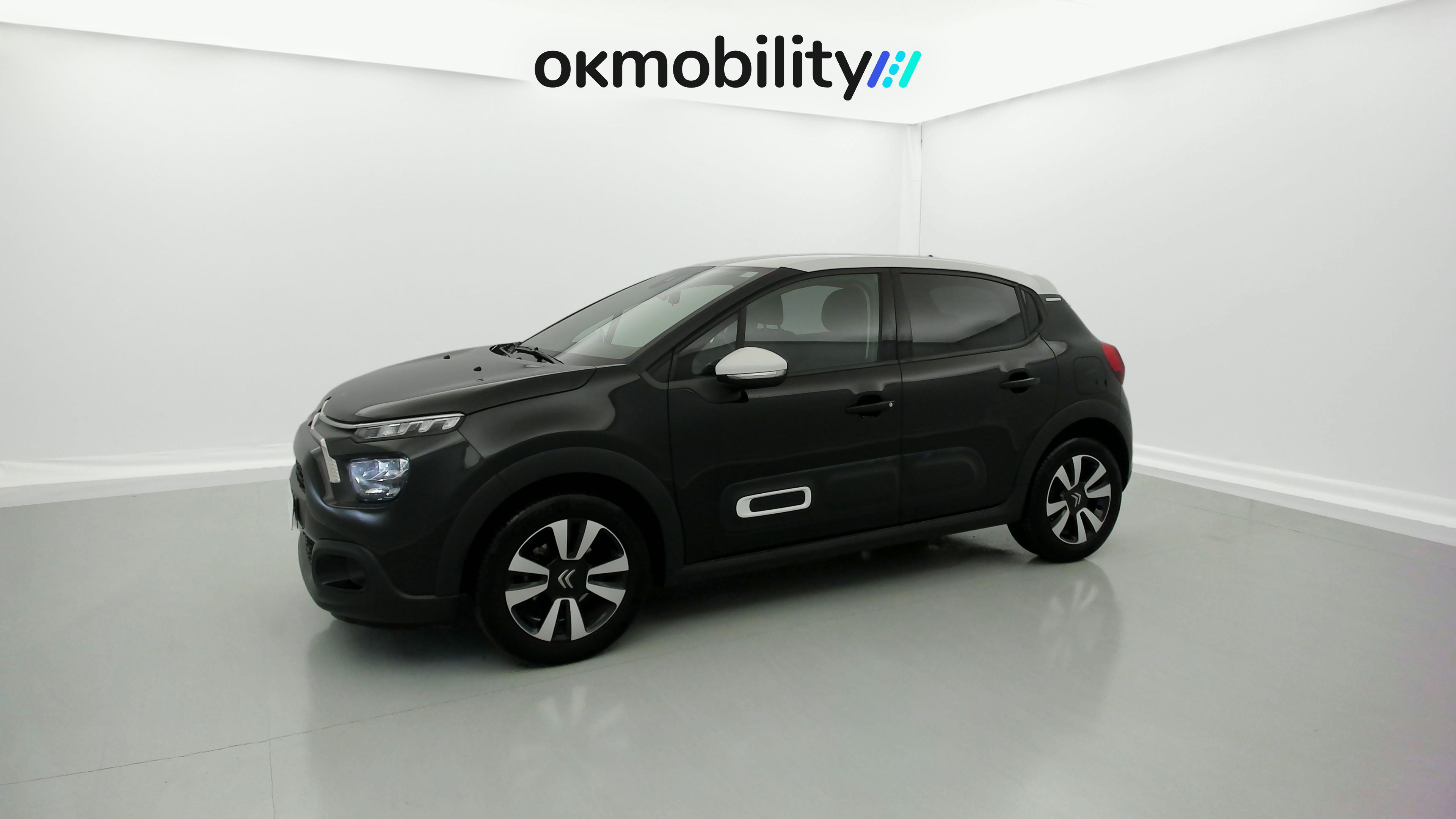 citroen c3 origin max 1.2 PURETECH 83 2024 negro perla nera / blanco 7