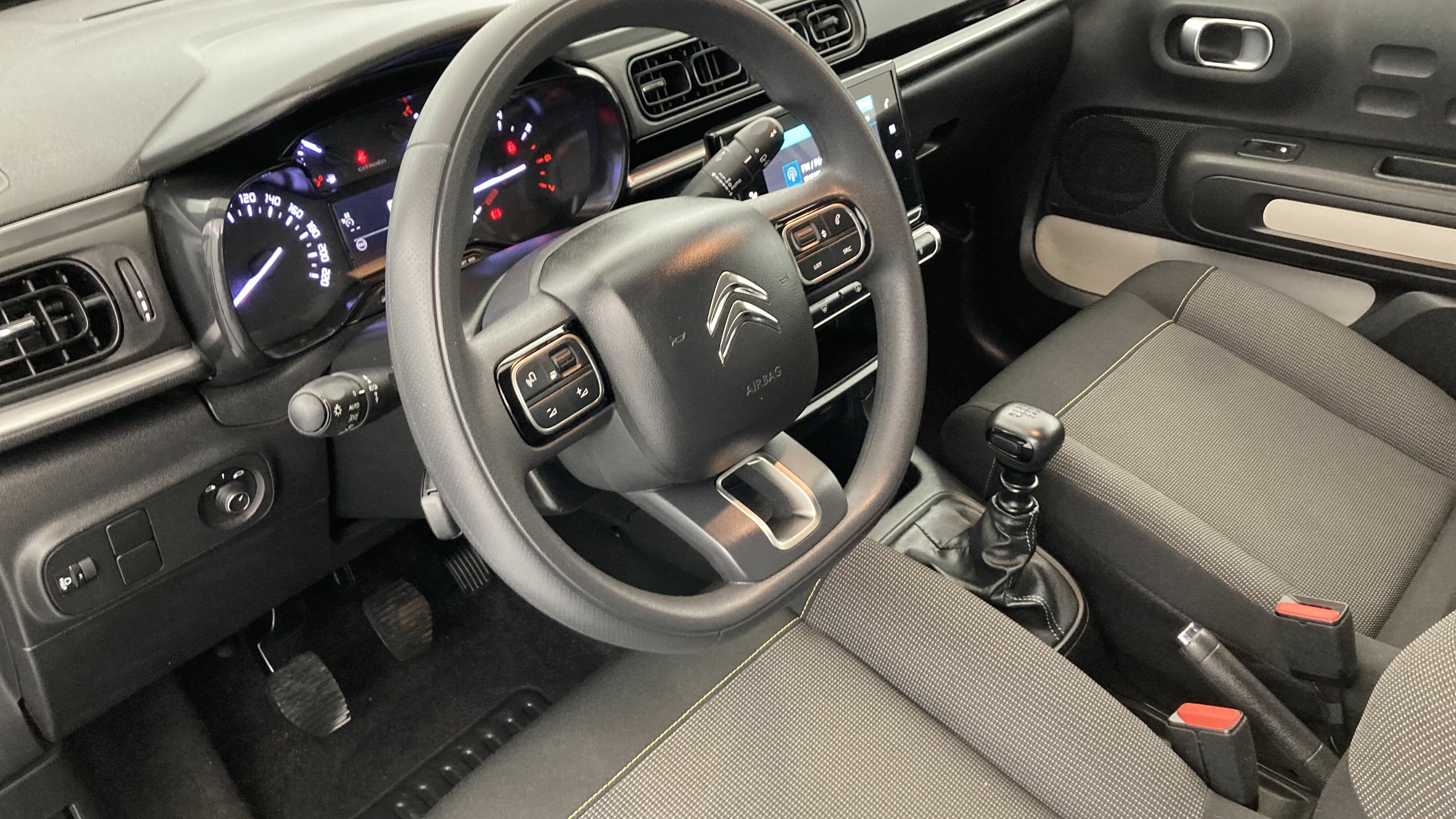 citroen c3 origin max 1.2 PURETECH 83 2024 gris acero / negro 11