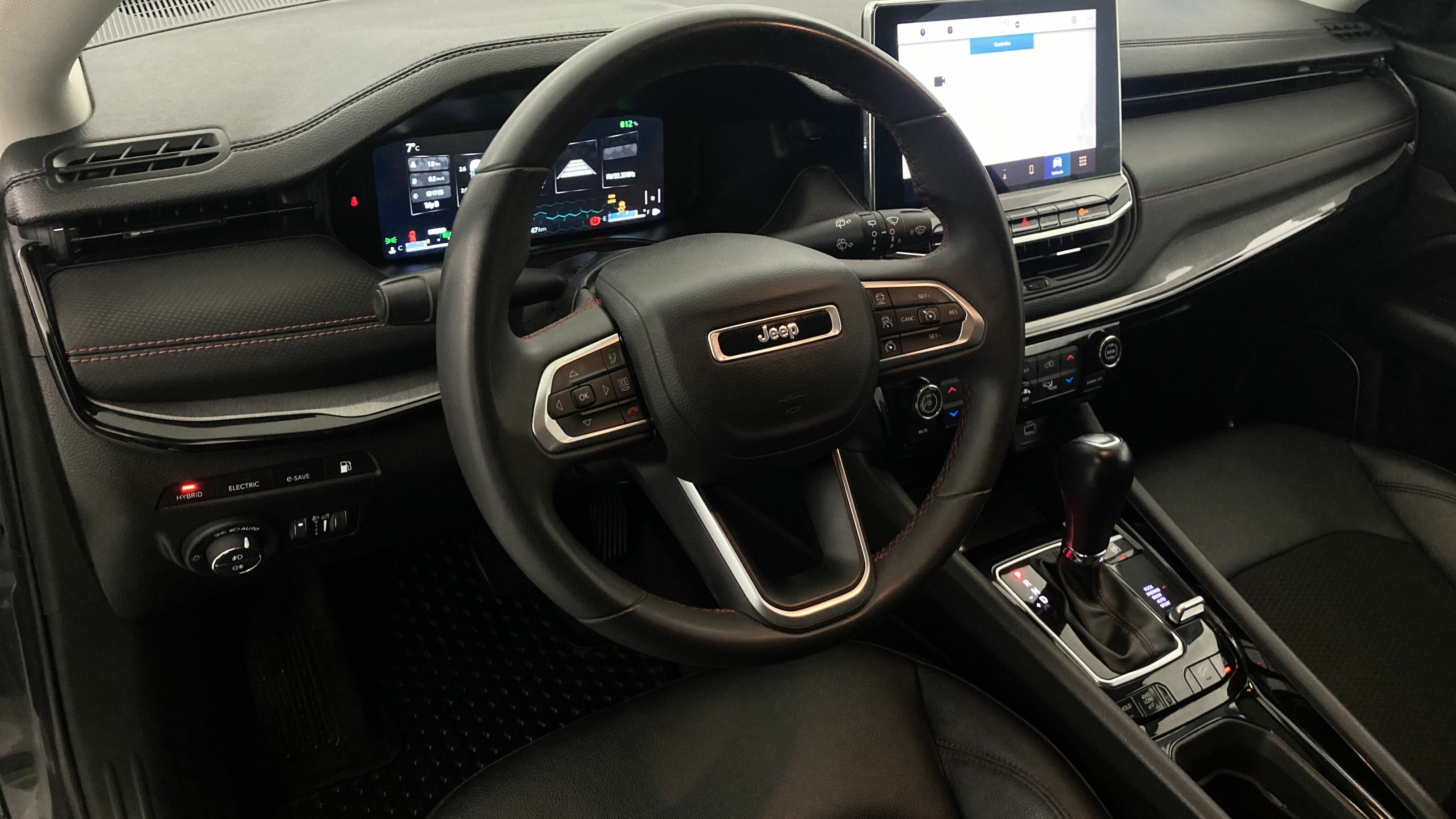 jeep compass trailhawk 1.3 PHEV 240 AWD 2022 graphite gray + techo negro 14