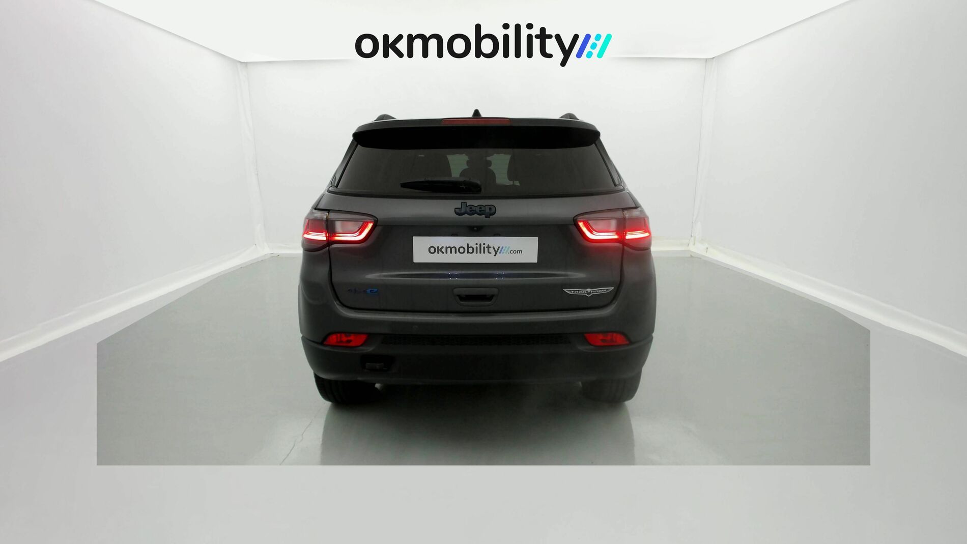 jeep compass trailhawk 1.3 PHEV 240 AWD 2022 graphite gray + techo negro 9
