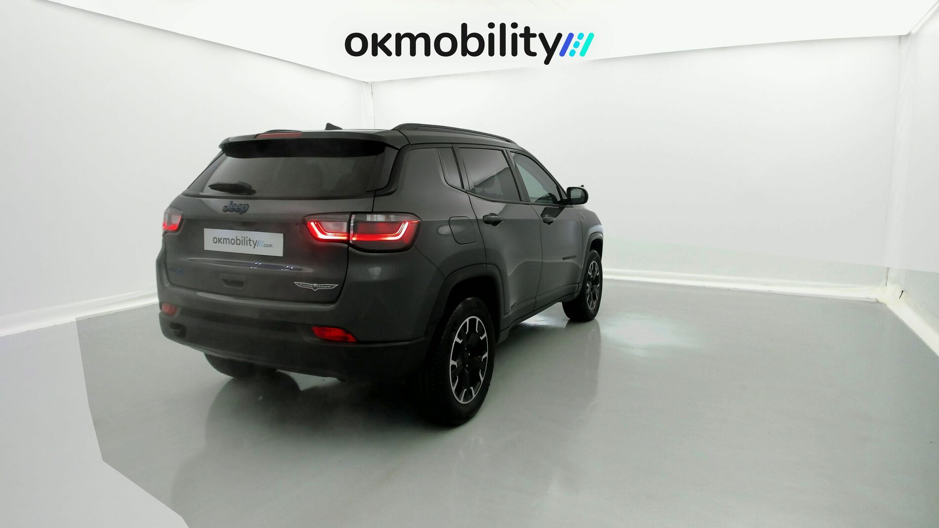 jeep compass trailhawk 1.3 PHEV 240 AWD 2022 graphite gray + techo negro 10