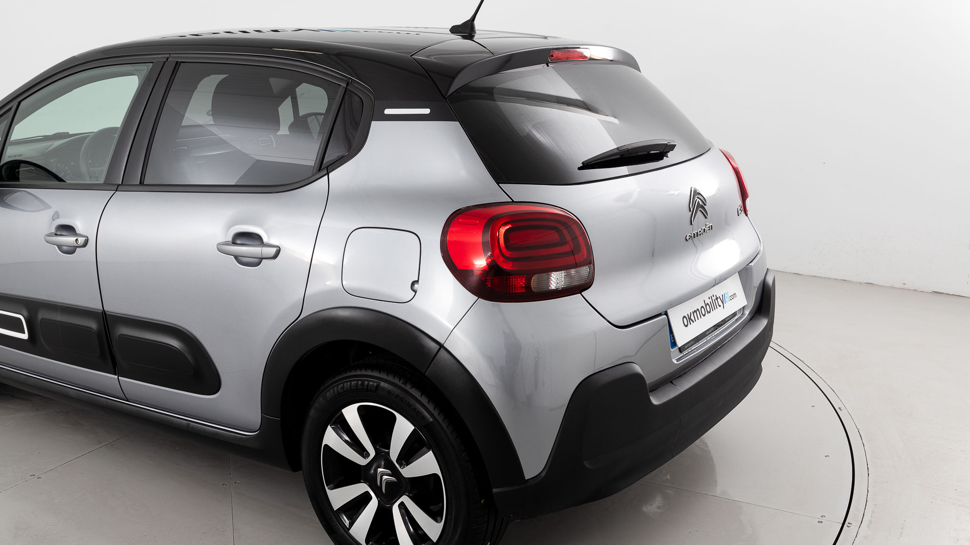 citroen c3 origin max 1.2 PURETECH 83 2024 gris acero / negro 31