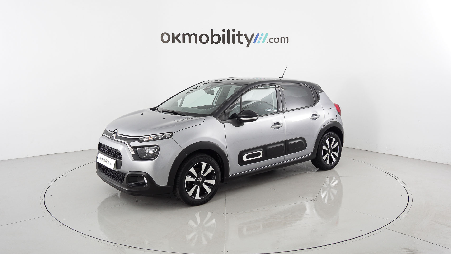 citroen c3 origin max 1.2 PURETECH 83 2024 gris acero / negro 5