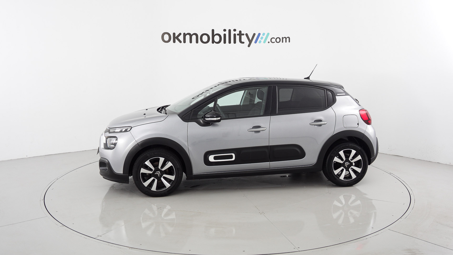 citroen c3 origin max 1.2 PURETECH 83 2024 gris acero / negro 7