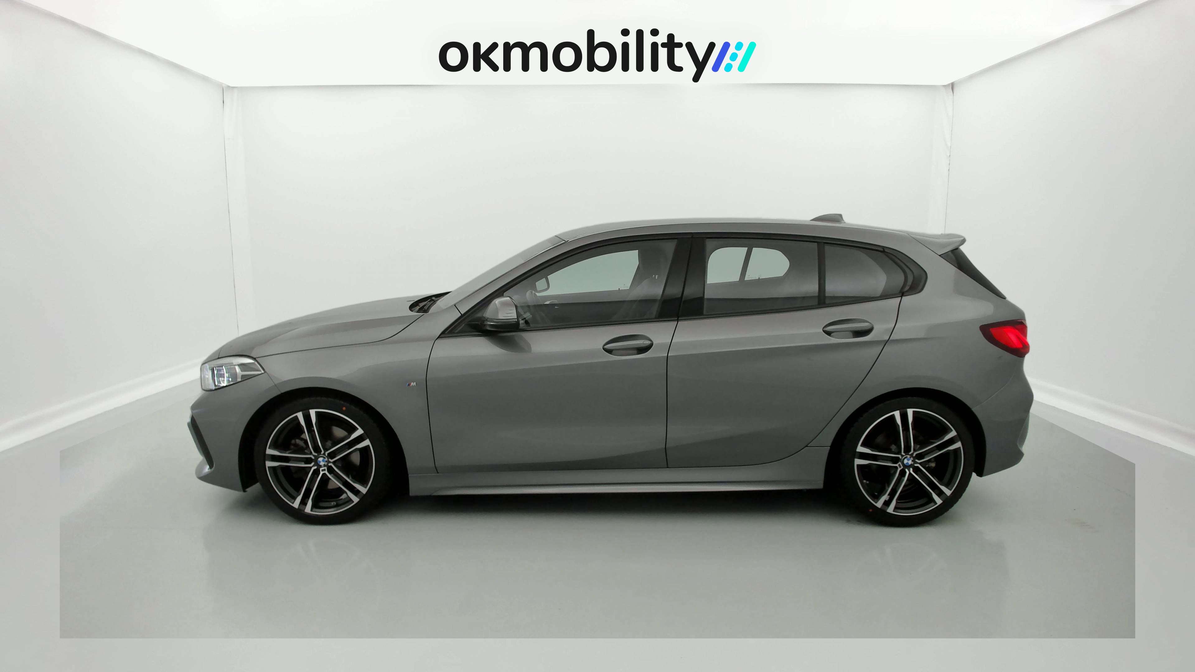 bmw serie 1 m sport 118I 136 STEPTRONIC 2024 skyscraper grau 8