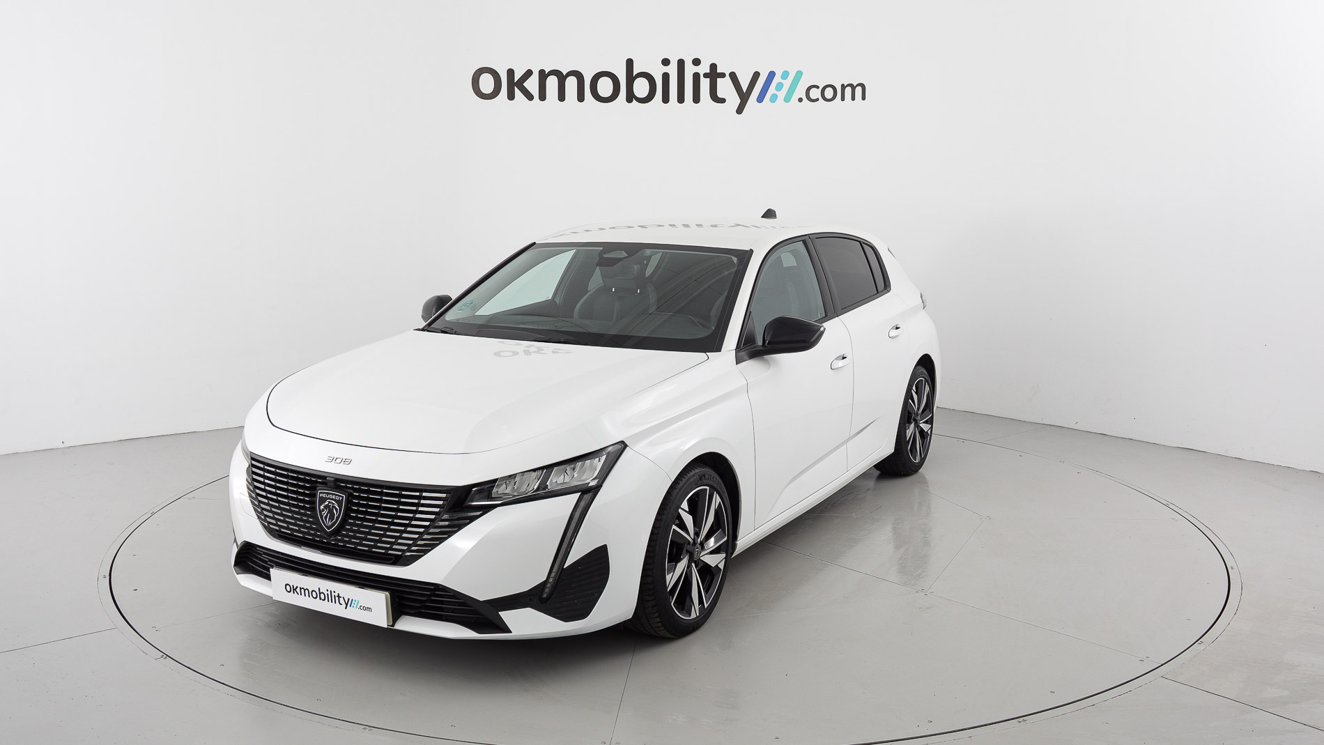 peugeot 308 allure 1.2 PURETECH 130 EAT 2023 blanco nacarado 1