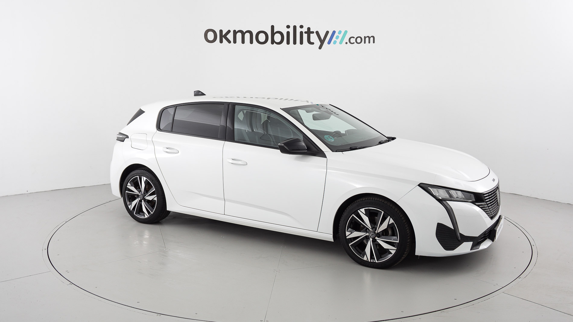 peugeot 308 allure 1.2 PURETECH 130 EAT 2023 blanco nacarado 2