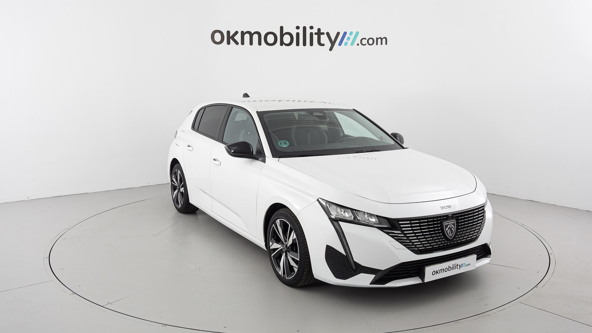 peugeot 308 allure 1.2 PURETECH 130 EAT 2023 blanco nacarado 3