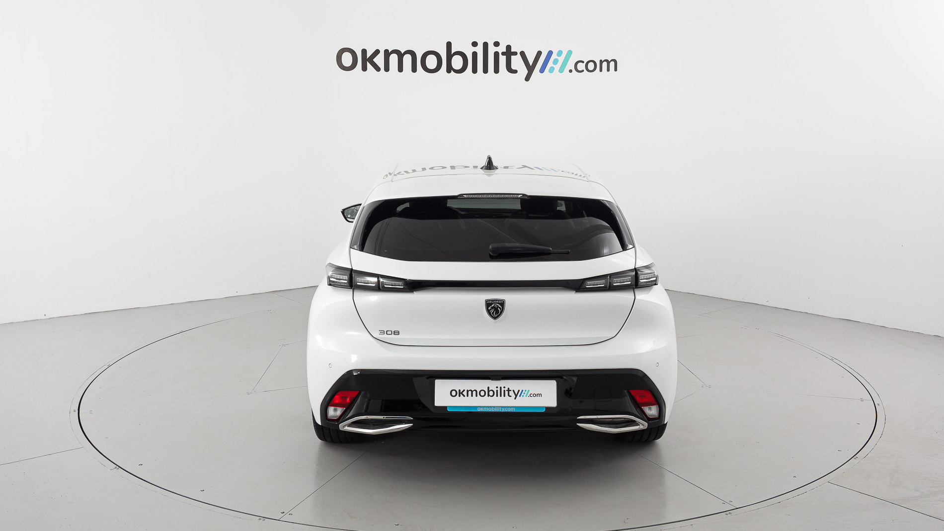 peugeot 308 allure 1.2 PURETECH 130 EAT 2023 blanco nacarado 11