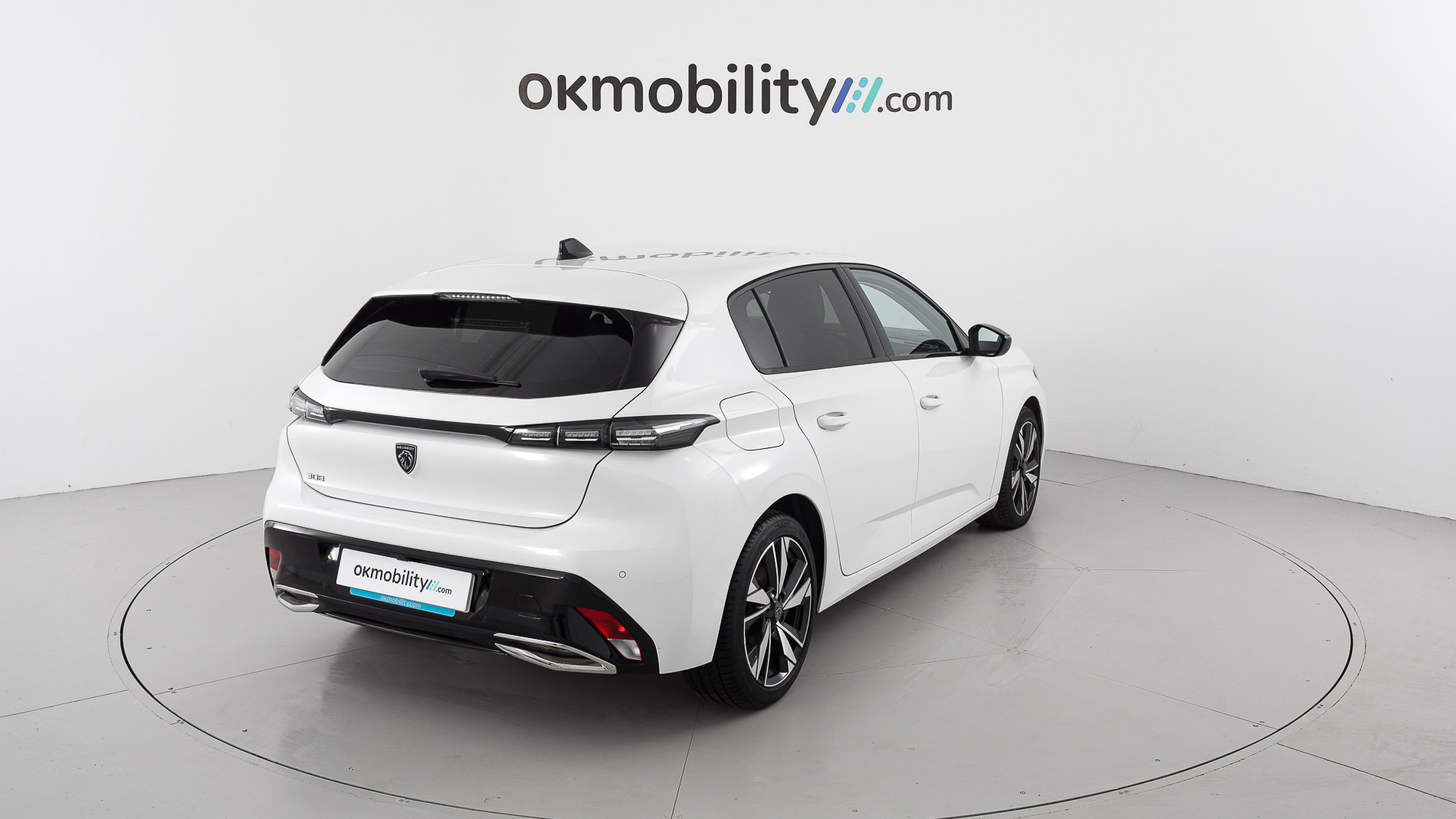 peugeot 308 allure 1.2 PURETECH 130 EAT 2023 blanco nacarado 12