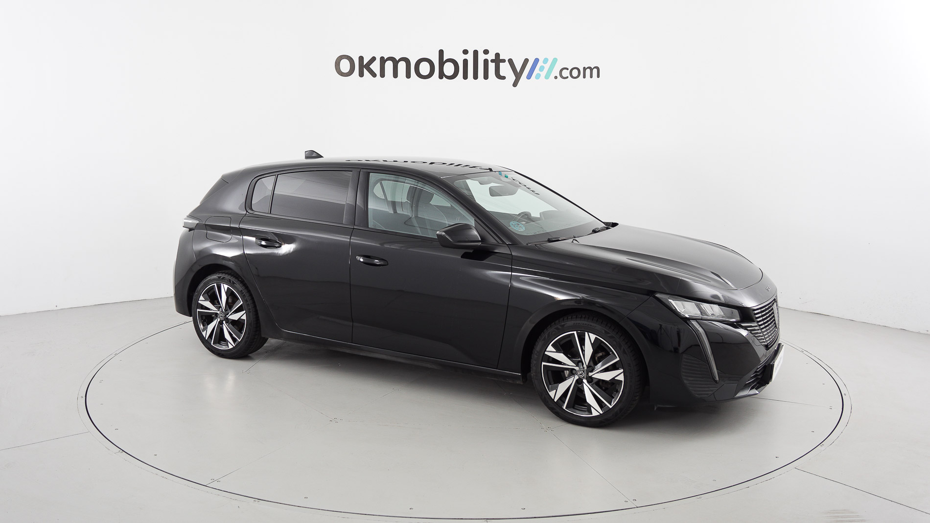 peugeot 308 allure 1.2 PURETECH 130 EAT 2023 negro perla nera 4