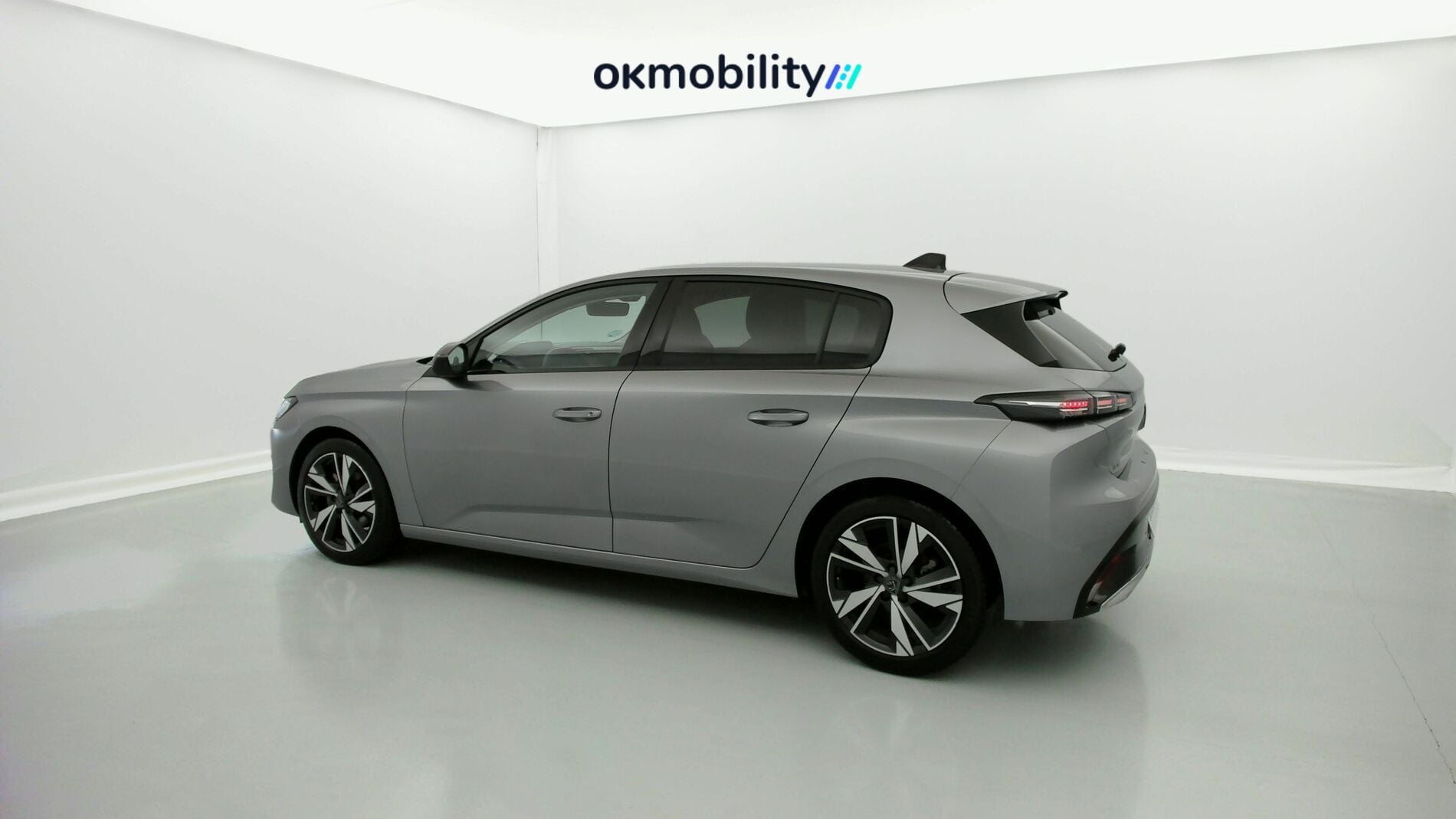 peugeot 308 allure 1.2 PURETECH 130 EAT 2023 gris artense 4