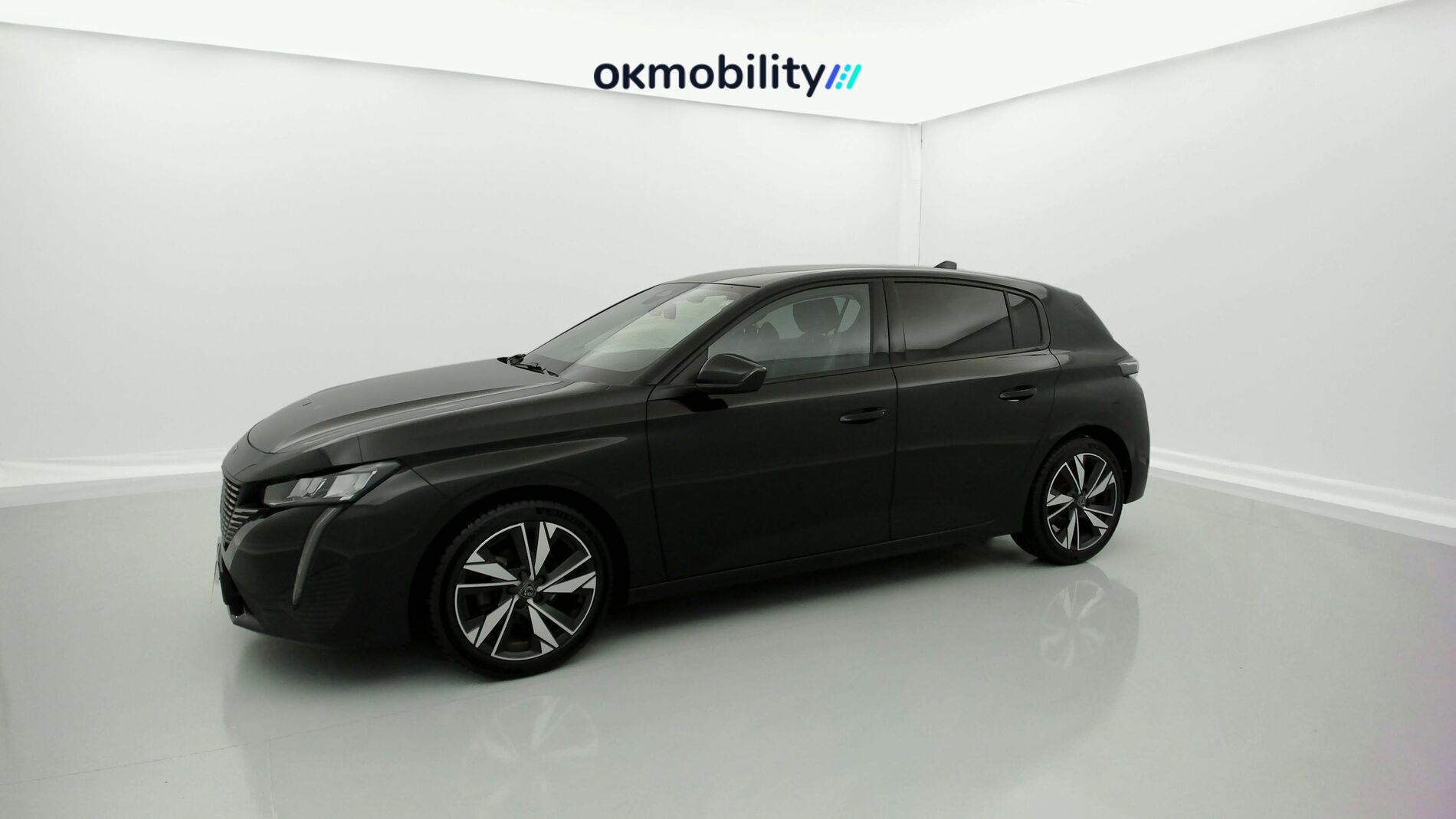 peugeot 308 allure 1.2 PURETECH 130 EAT 2023 negro perla nera 2