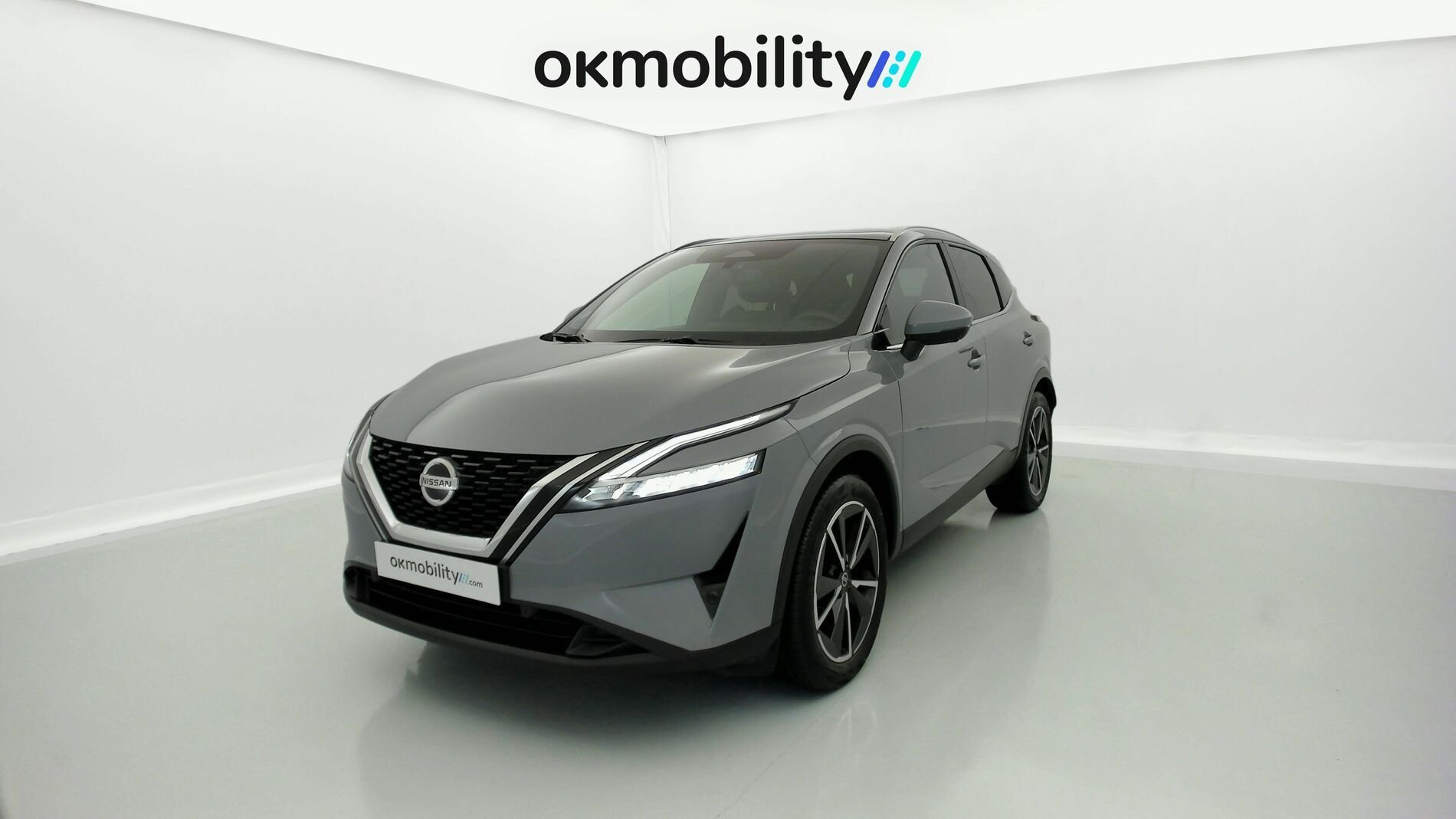 nissan qashqai tekna 1.3 DIG-T 140 MHEV 2022 grey 1