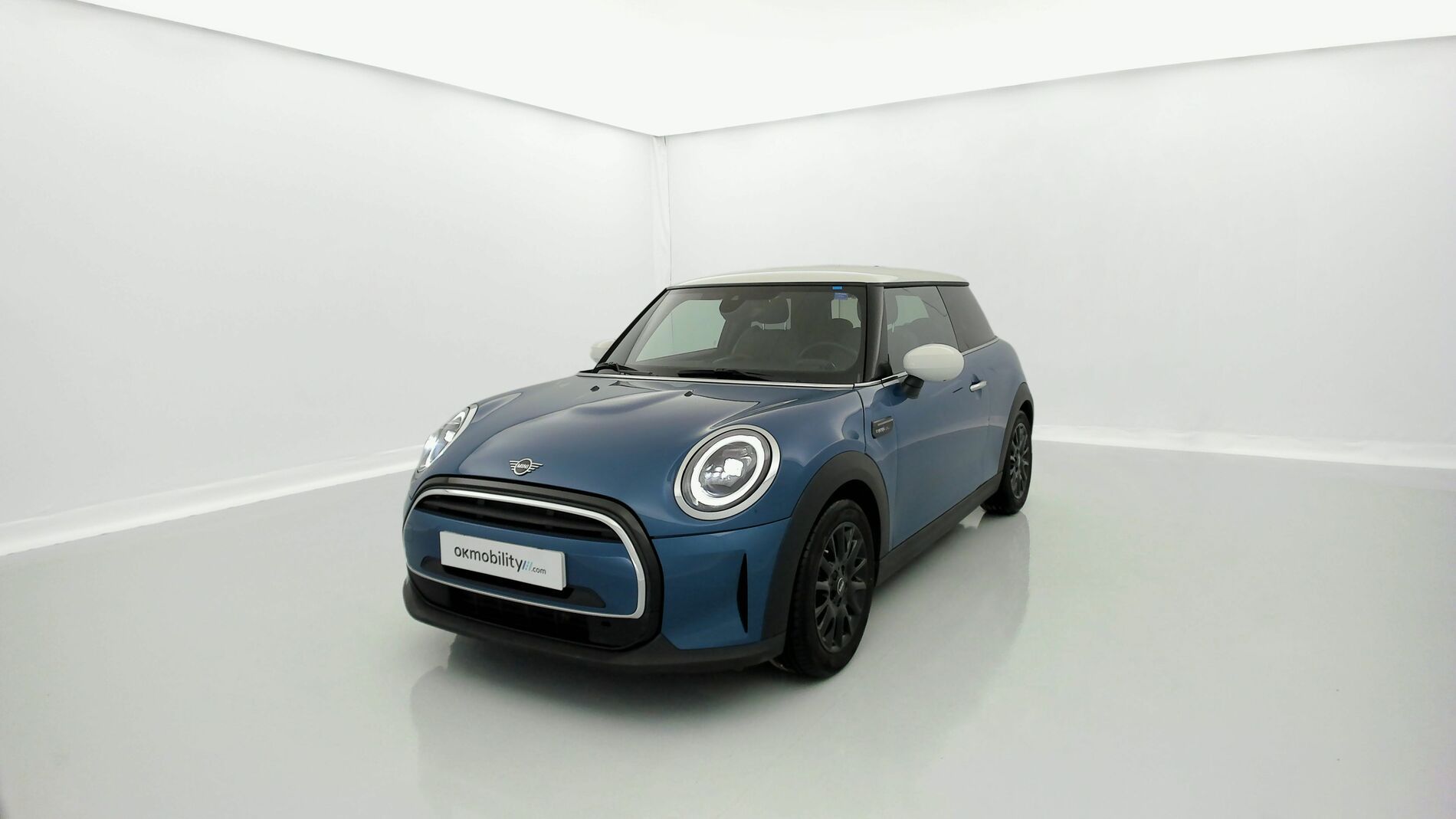mini mini 3 puertas cooper 1.5 136CV STEPTRONIC 2023 island blue / blanco 1