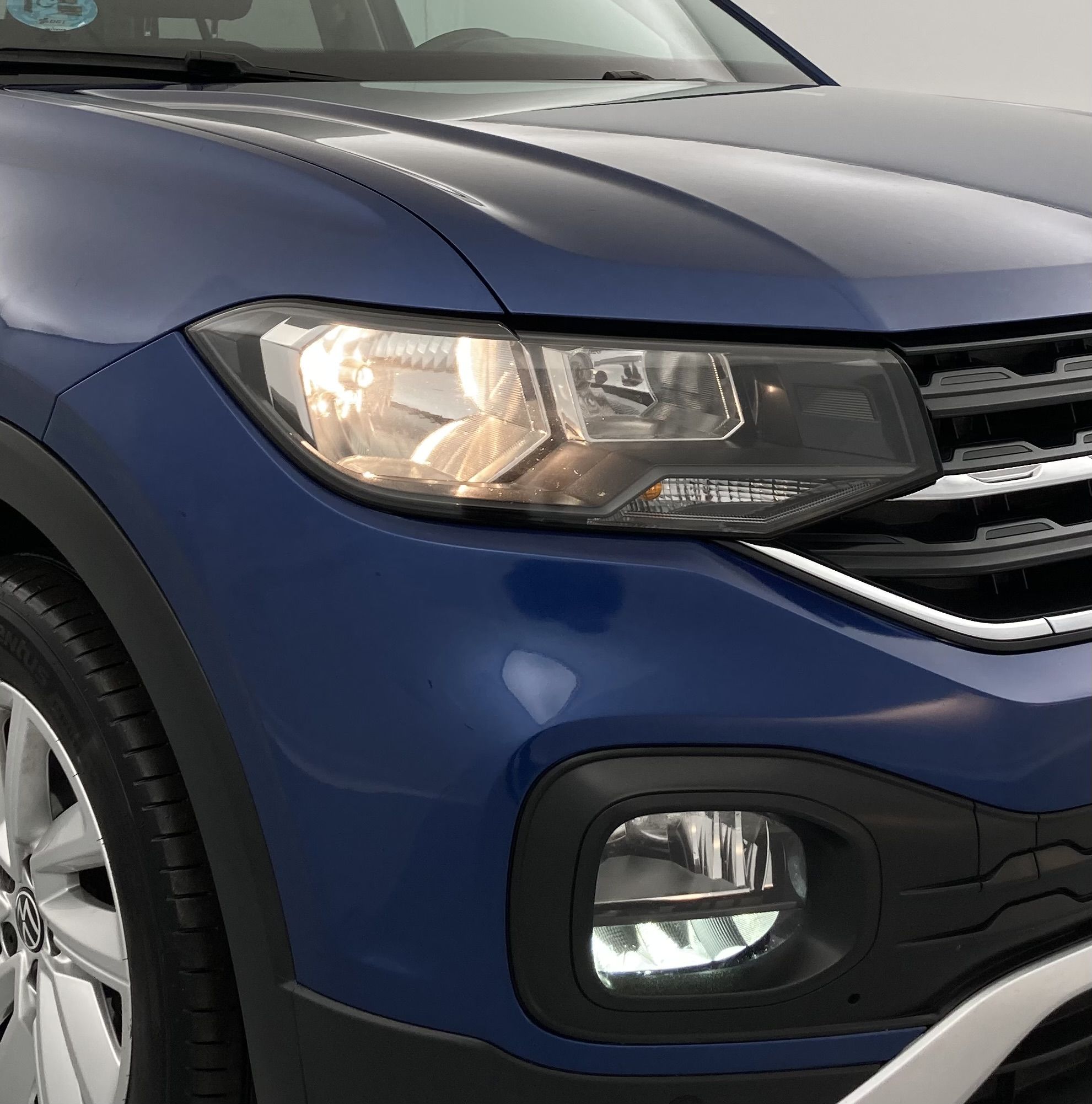 volkswagen t-cross advance 1.0 TSI 110 2022 azul arrecife 16