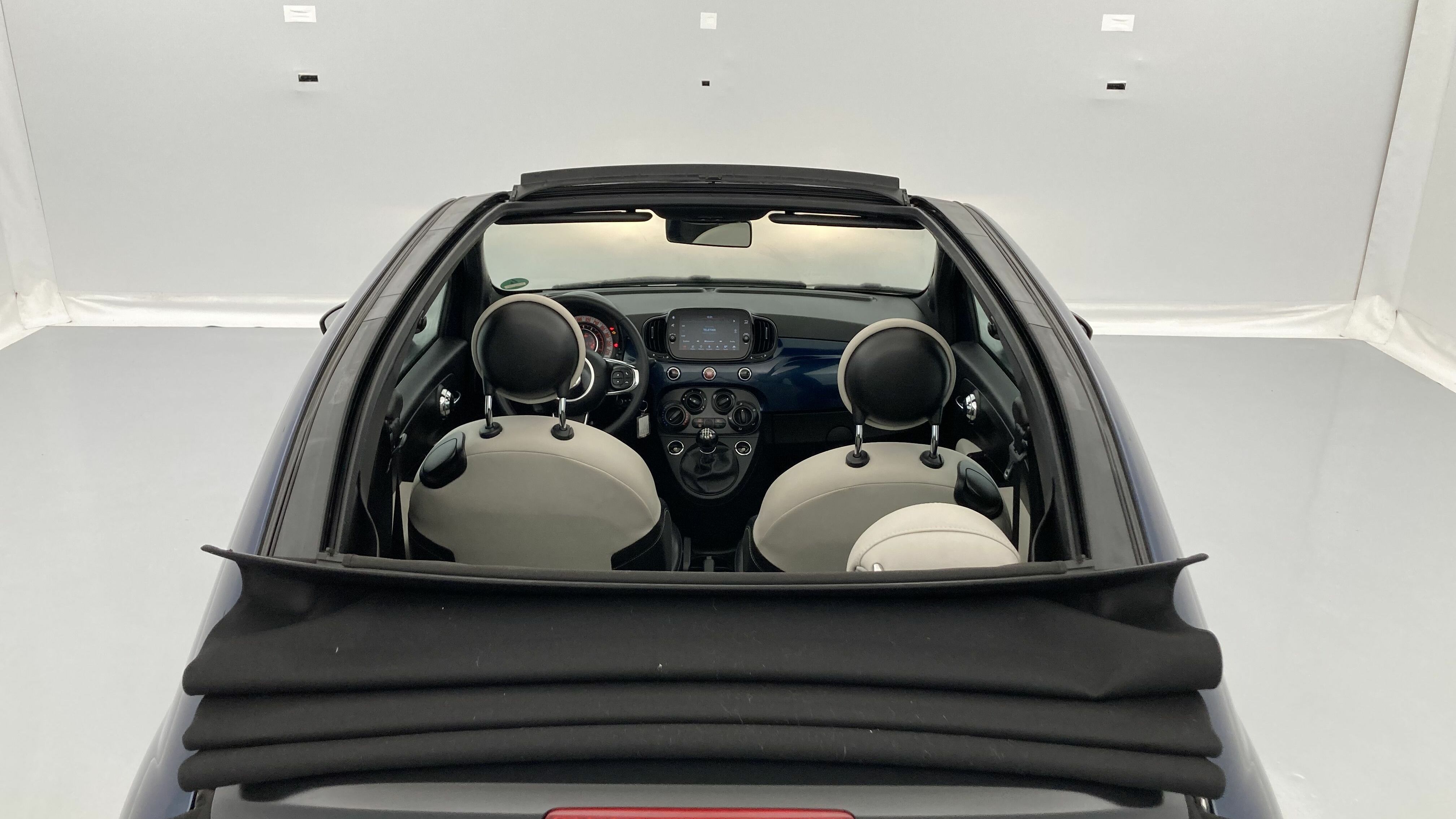 fiat 500c dolcevita 1.0 HYBRID 70 MHEV 2022 azul dipinto 31