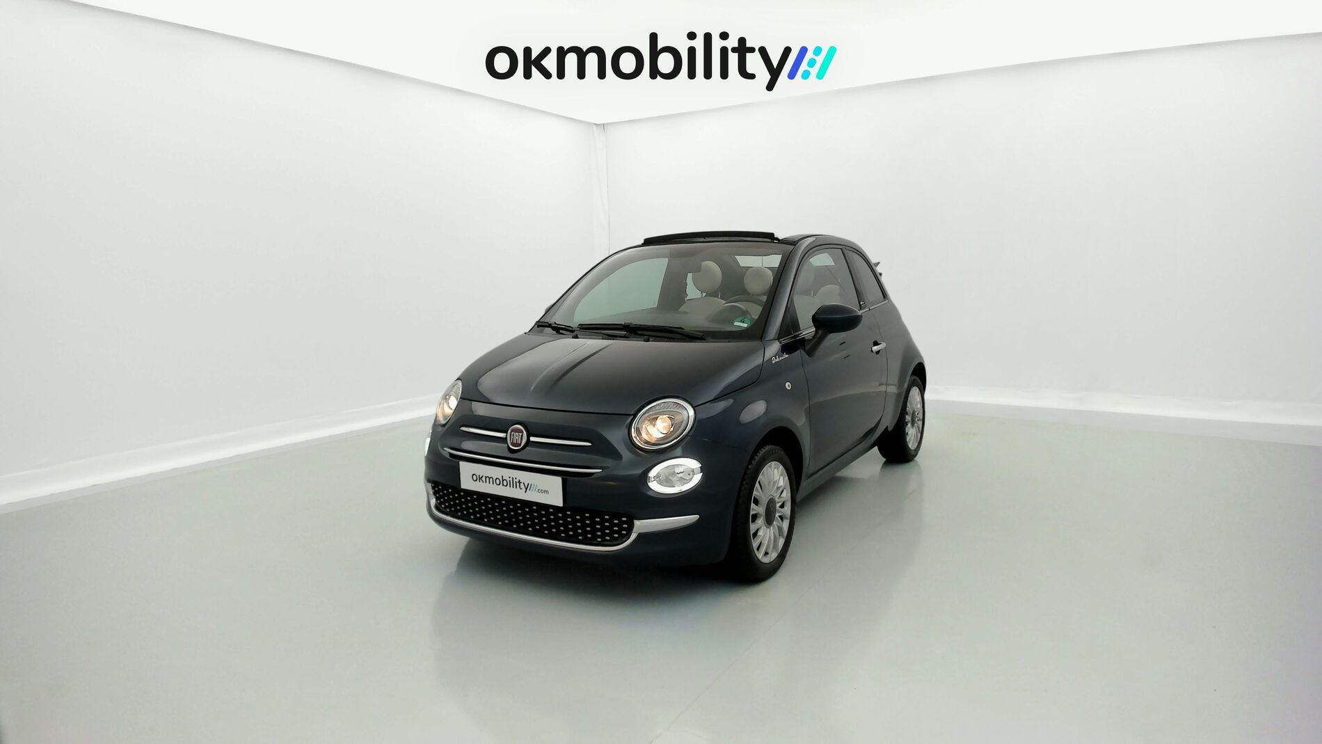 fiat 500c dolcevita 1.0 HYBRID 70 MHEV 2022 azul dipinto 1