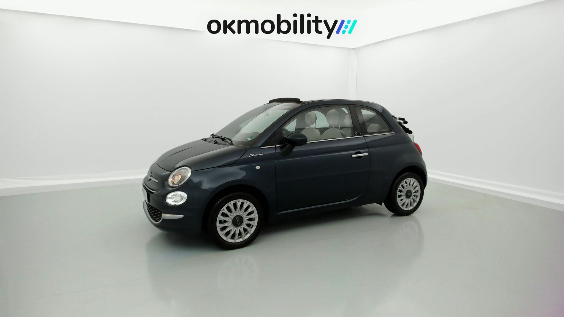 fiat 500c dolcevita 1.0 HYBRID 70 MHEV 2022 azul dipinto 5