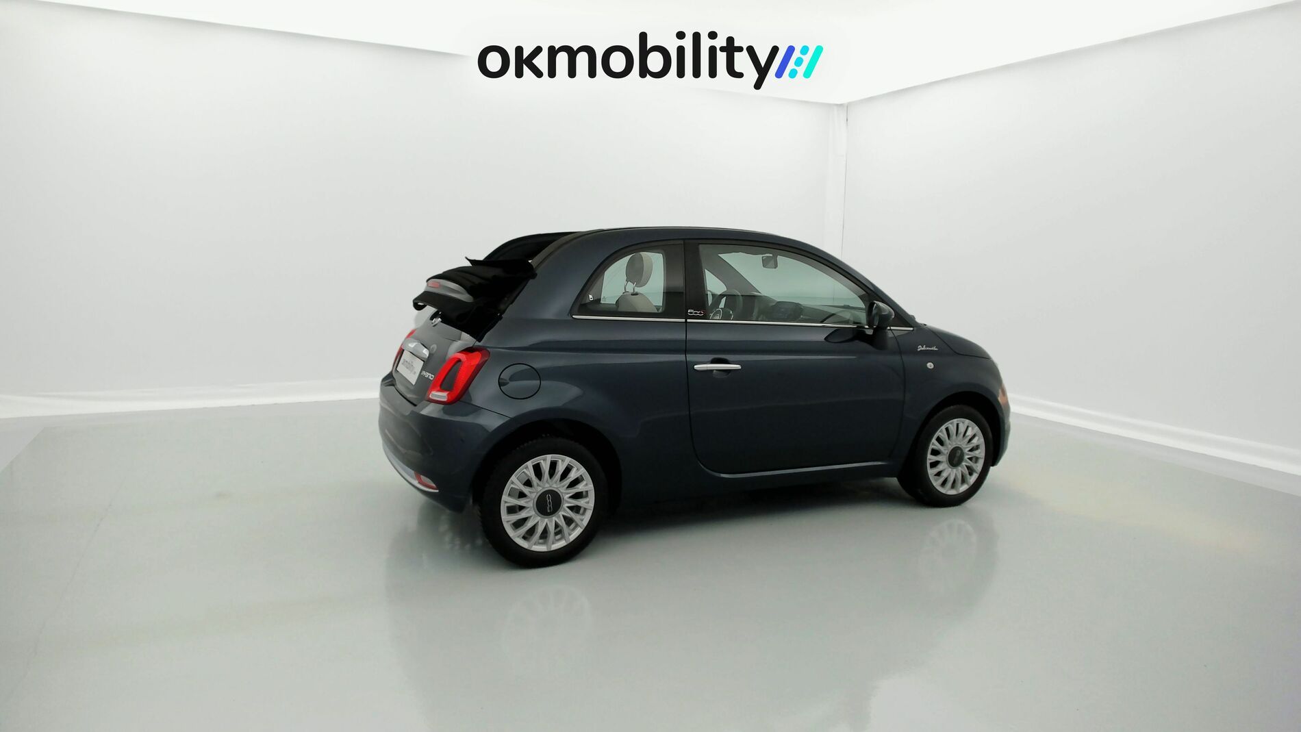 fiat 500c dolcevita 1.0 HYBRID 70 MHEV 2022 azul dipinto 12
