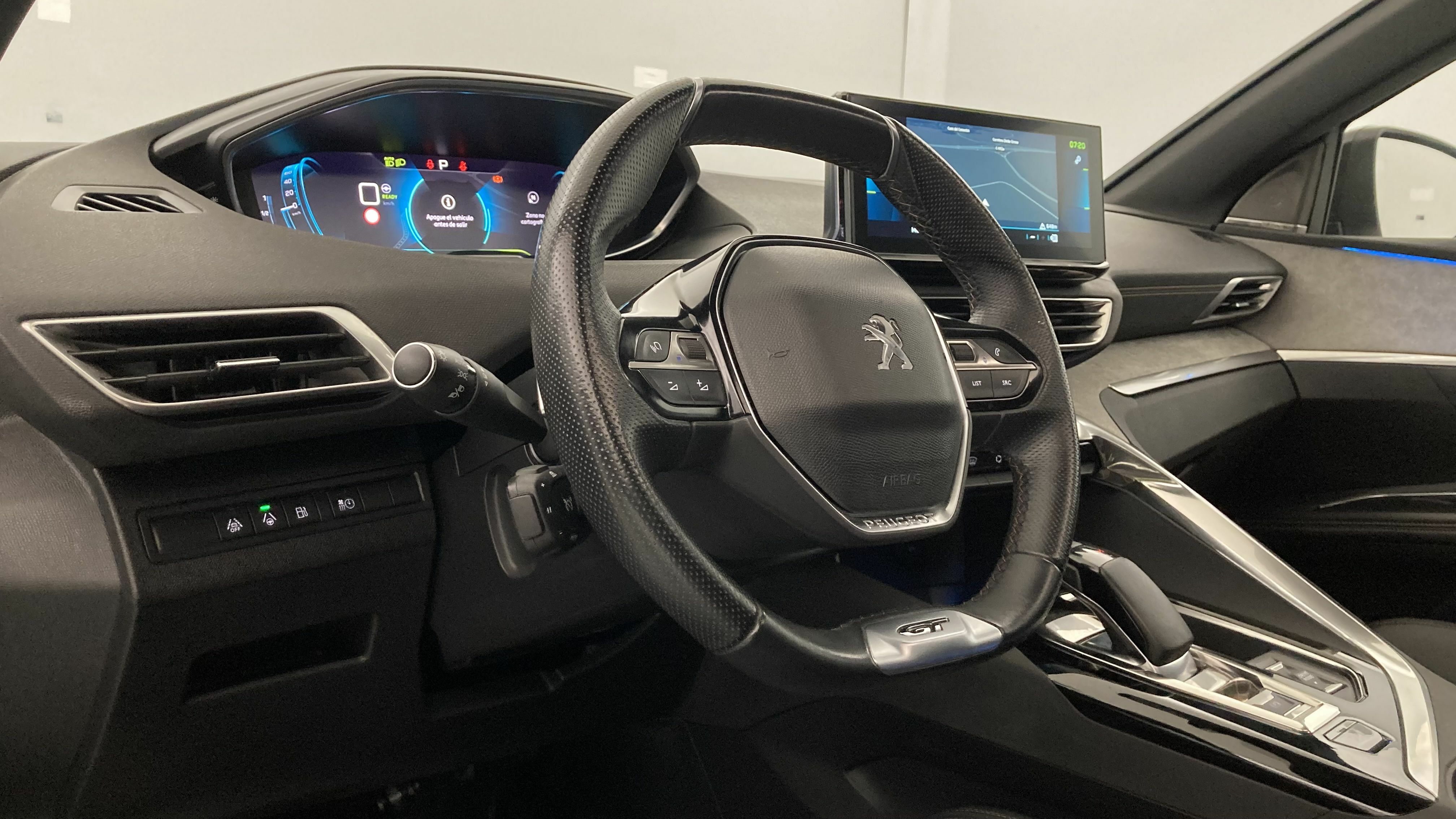 peugeot 3008 gt pack 1.6 HYBRID 300 EAT PHEV 2022 gris artense / negro 14