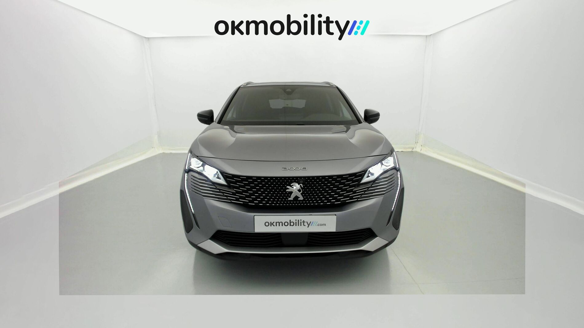peugeot 3008 gt pack 1.6 HYBRID 300 EAT PHEV 2022 gris artense / negro 3