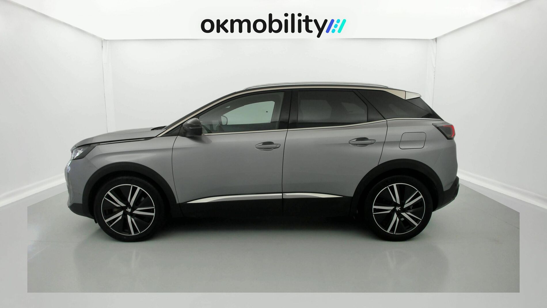 peugeot 3008 gt pack 1.6 HYBRID 300 EAT PHEV 2022 gris artense / negro 5