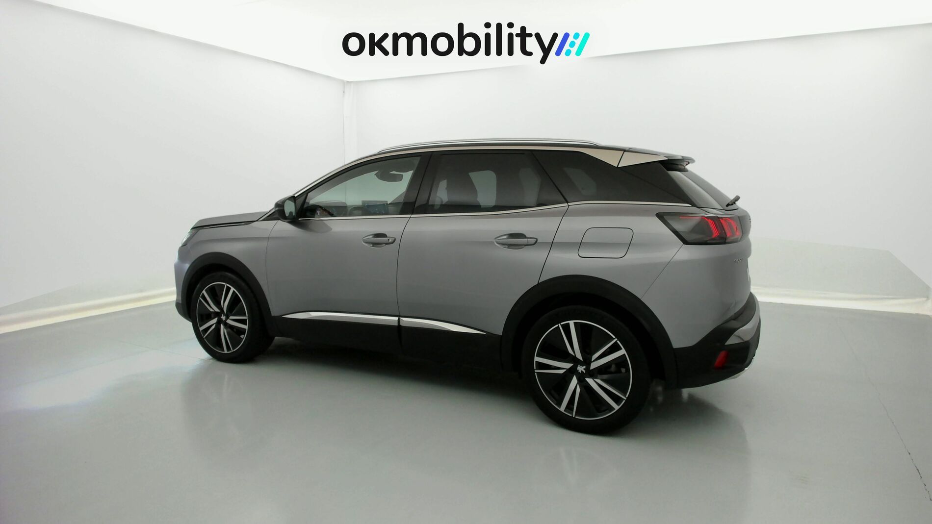 peugeot 3008 gt pack 1.6 HYBRID 300 EAT PHEV 2022 gris artense / negro 7