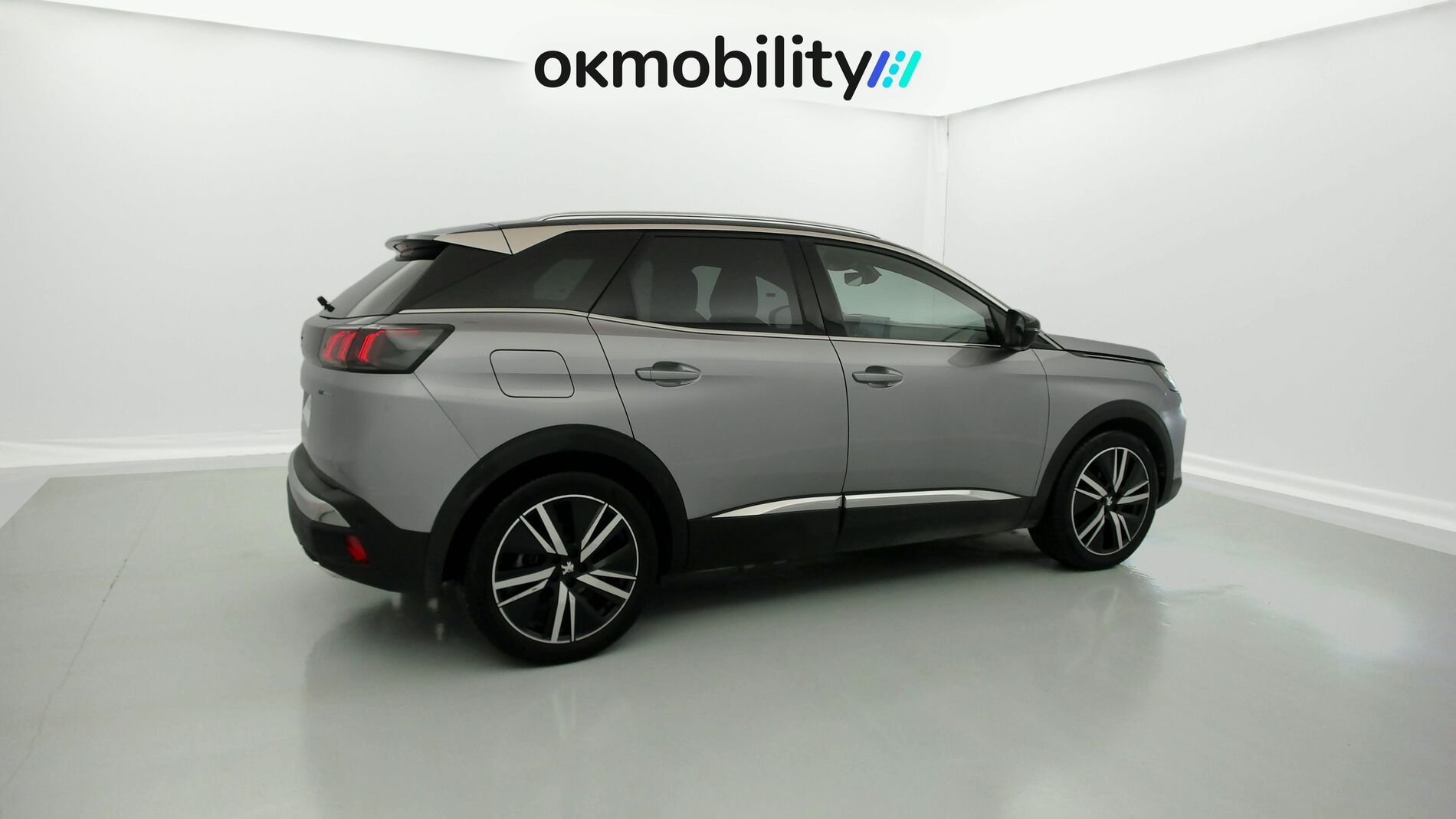 peugeot 3008 gt pack 1.6 HYBRID 300 EAT PHEV 2022 gris artense / negro 11