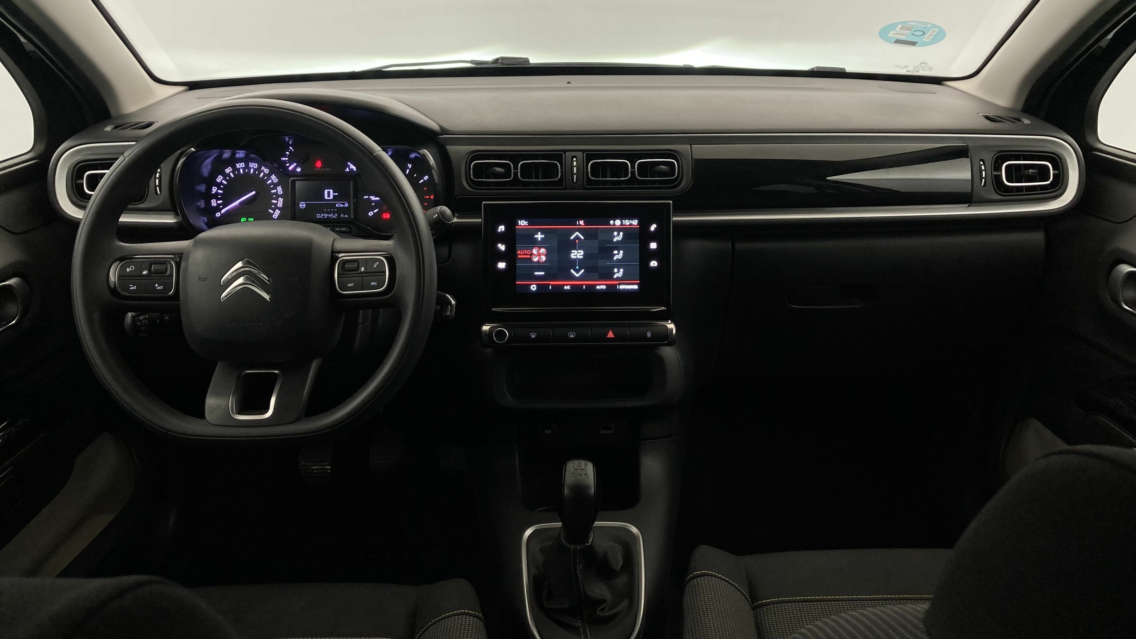 citroen c3 origin max 1.2 PURETECH 83 2024 gris platino / negro 15