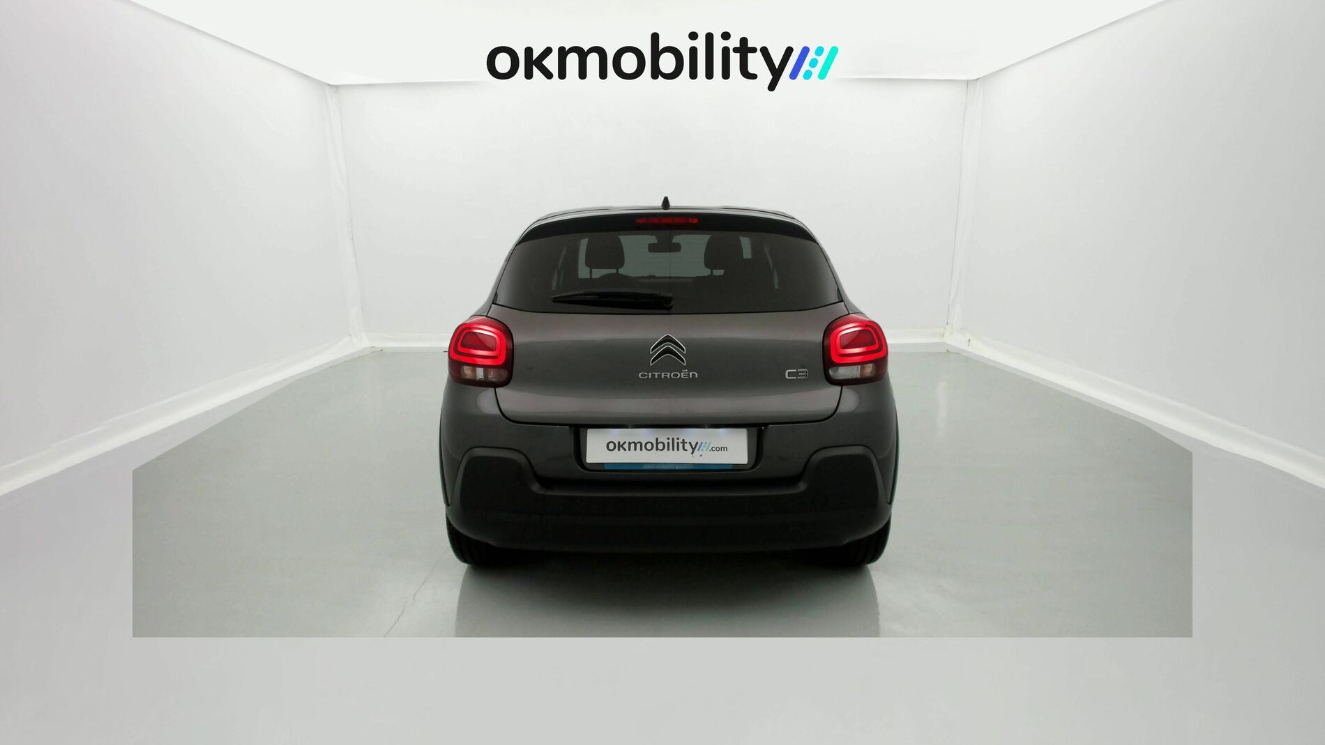 citroen c3 origin max 1.2 PURETECH 83 2024 gris platino / negro 9