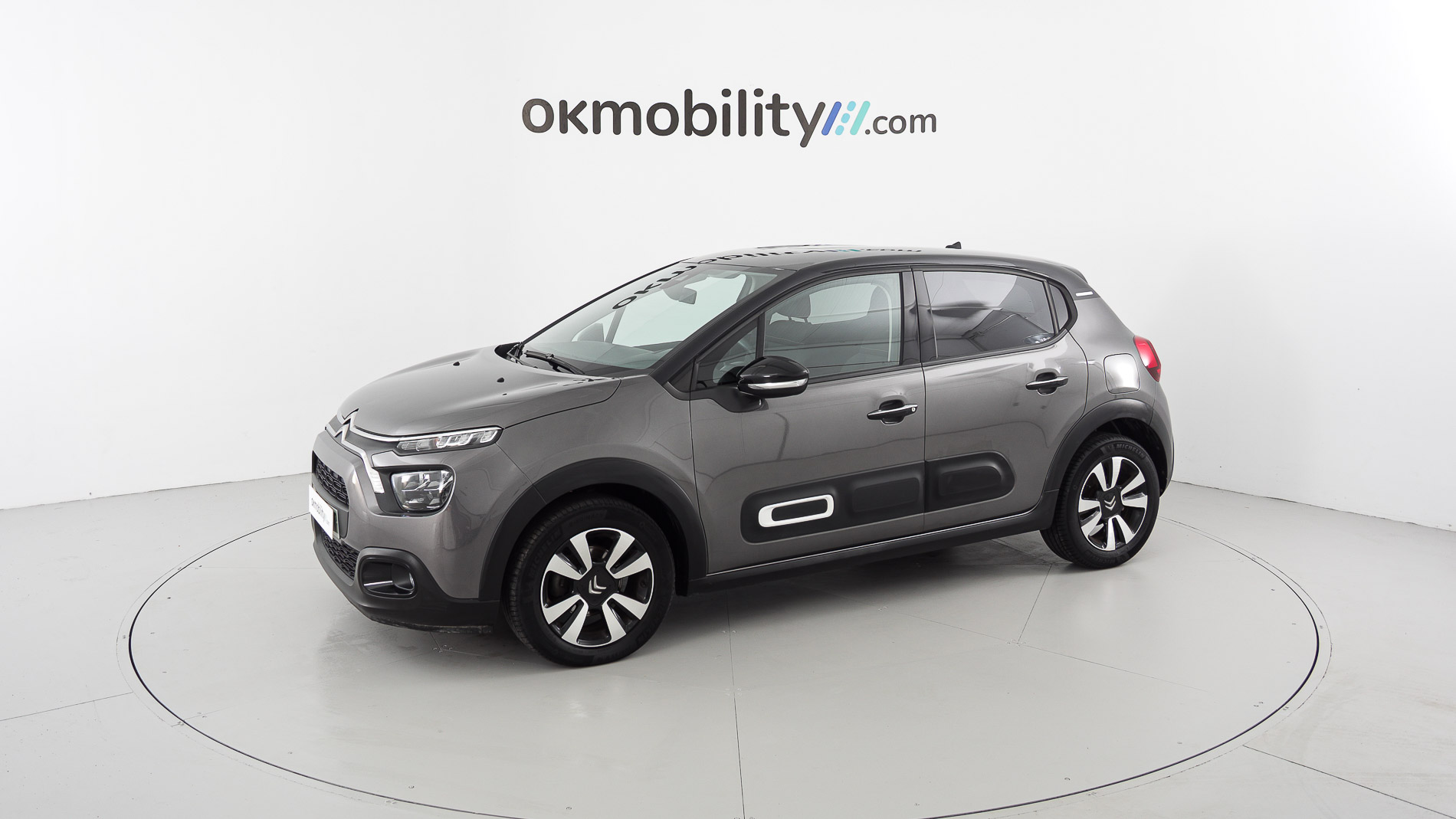 citroen c3 origin max 1.2 PURETECH 83 2024 gris platino / negro 5