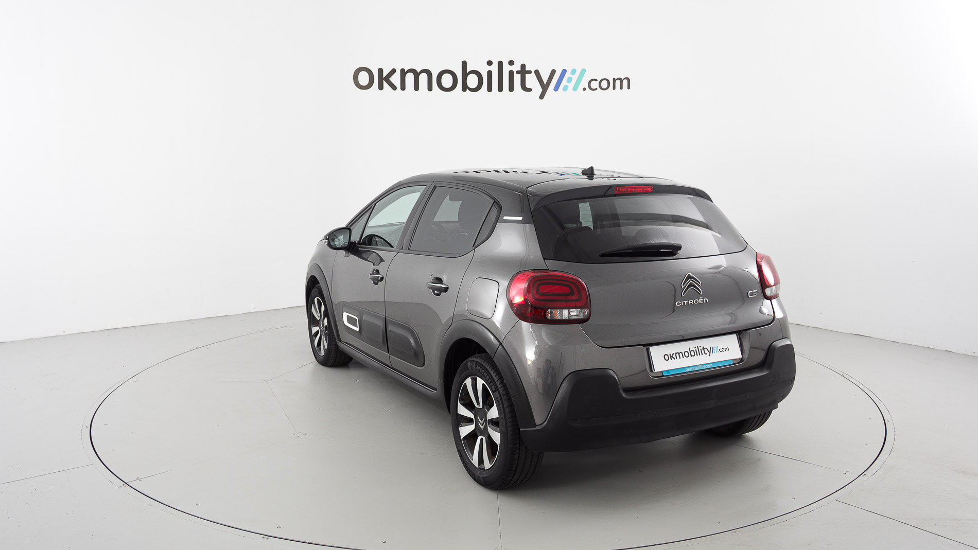 citroen c3 origin max 1.2 PURETECH 83 2024 gris platino / negro 9