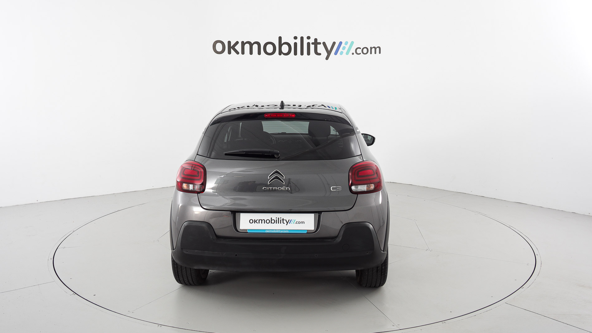 citroen c3 origin max 1.2 PURETECH 83 2024 gris platino / negro 10