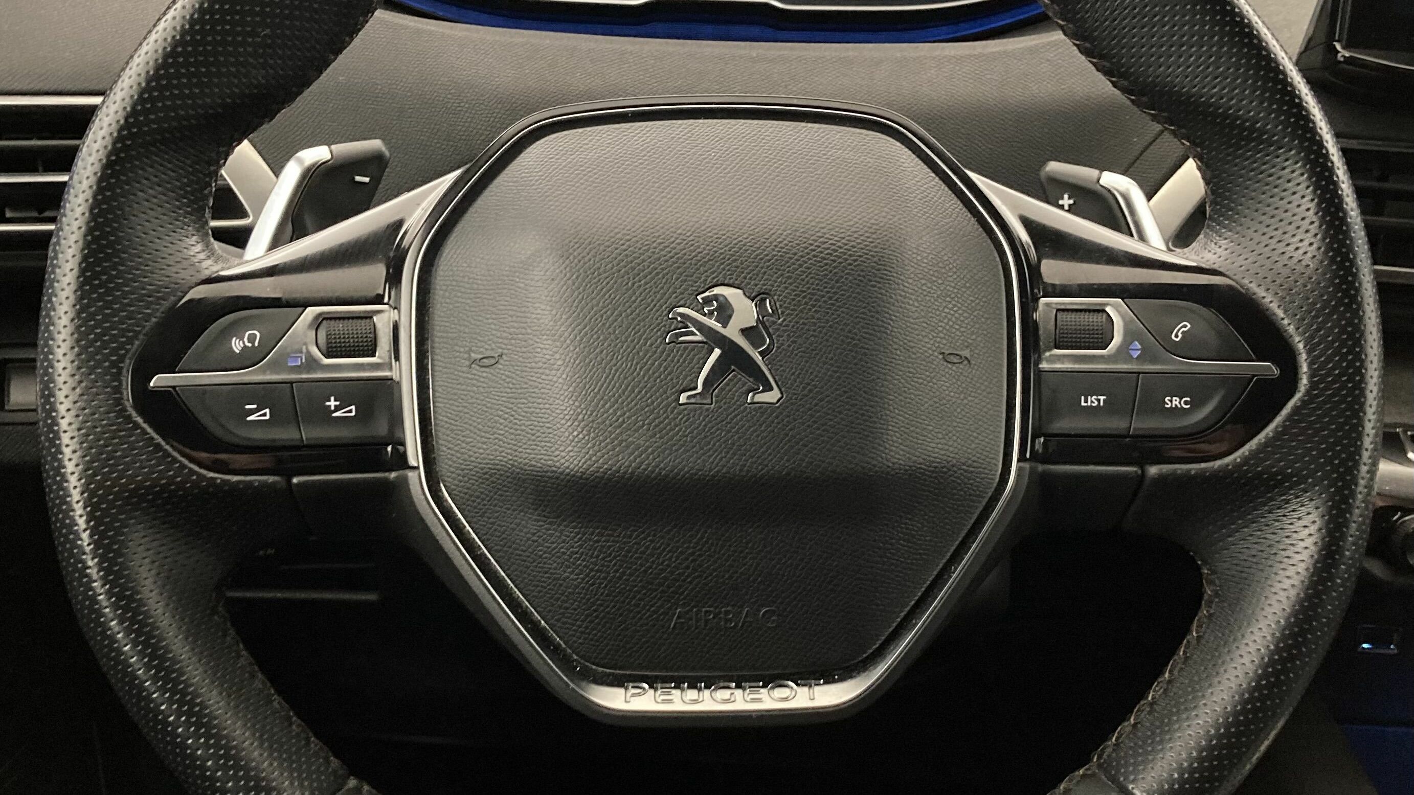 peugeot 3008 gt pack 1.6 HYBRID 300 EAT PHEV 2022 gris artense / negro 16