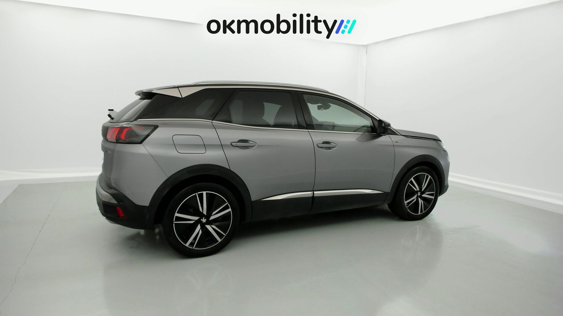 peugeot 3008 gt pack 1.6 HYBRID 300 EAT PHEV 2022 gris artense / negro 11
