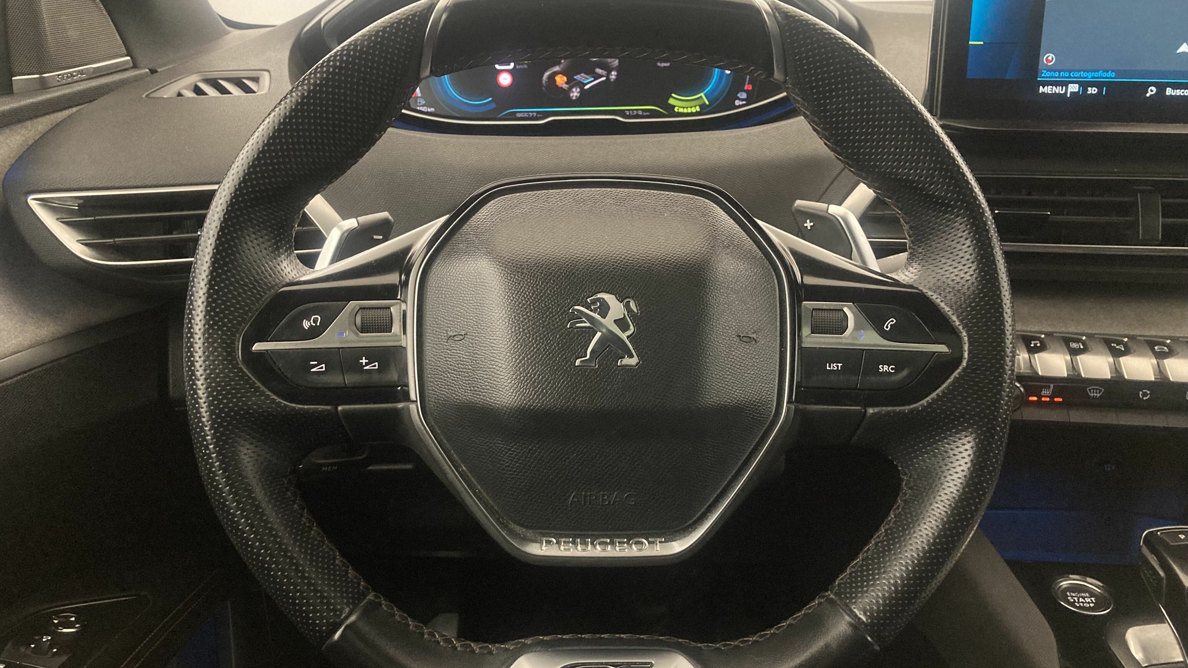 peugeot 3008 gt pack 1.6 HYBRID 300 EAT PHEV 2022 gris artense / negro 16