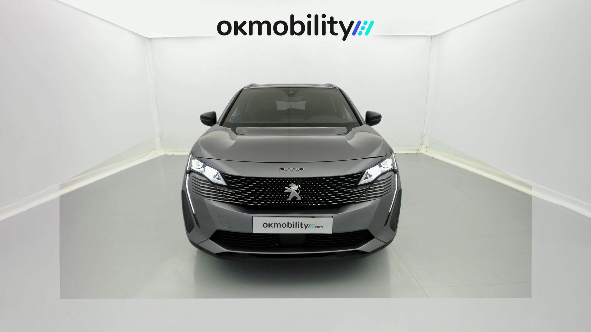 peugeot 3008 gt pack 1.6 HYBRID 300 EAT PHEV 2022 gris artense / negro 3
