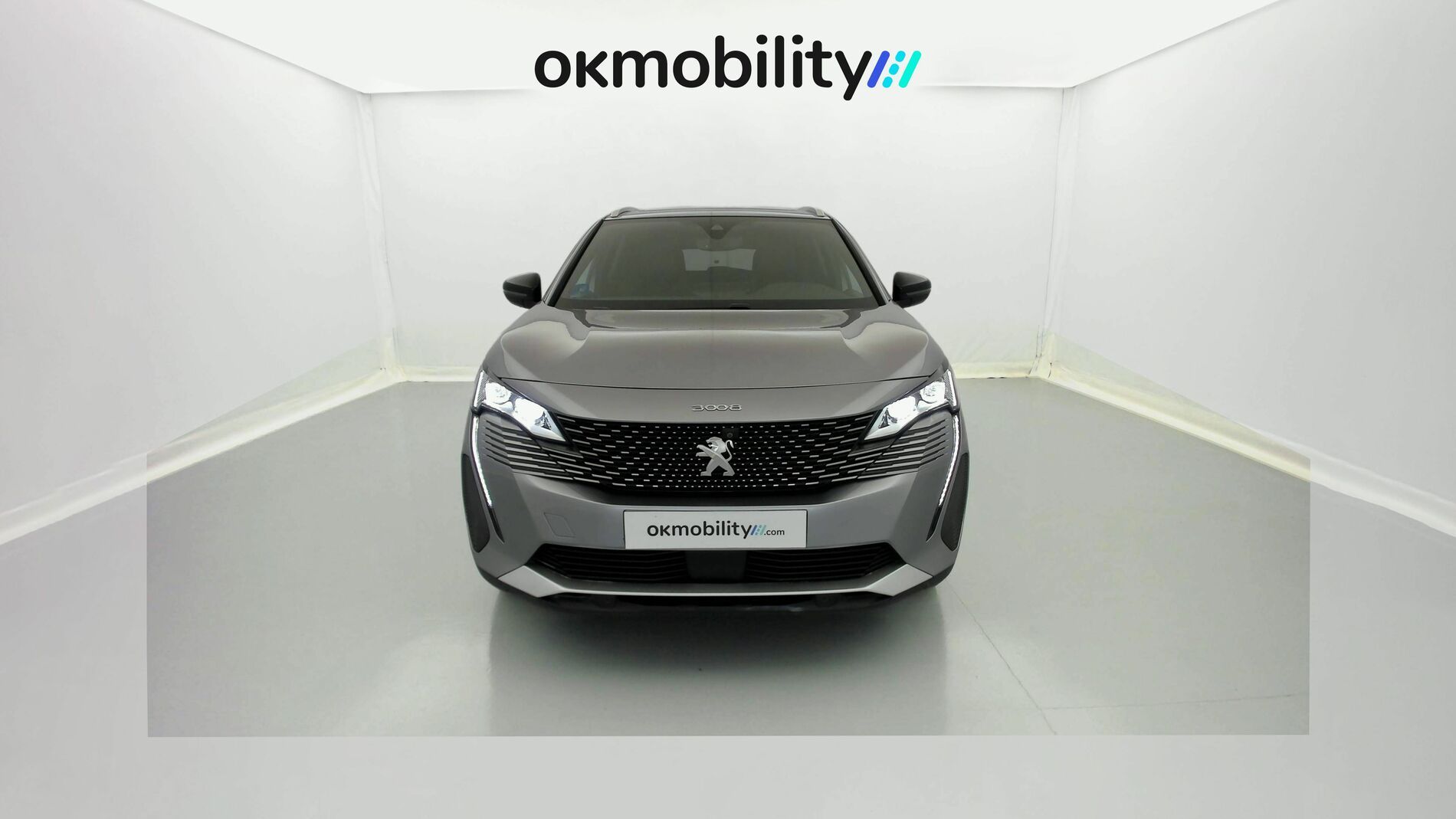 peugeot 3008 gt pack 1.6 HYBRID 300 EAT PHEV 2022 gris artense / negro 3