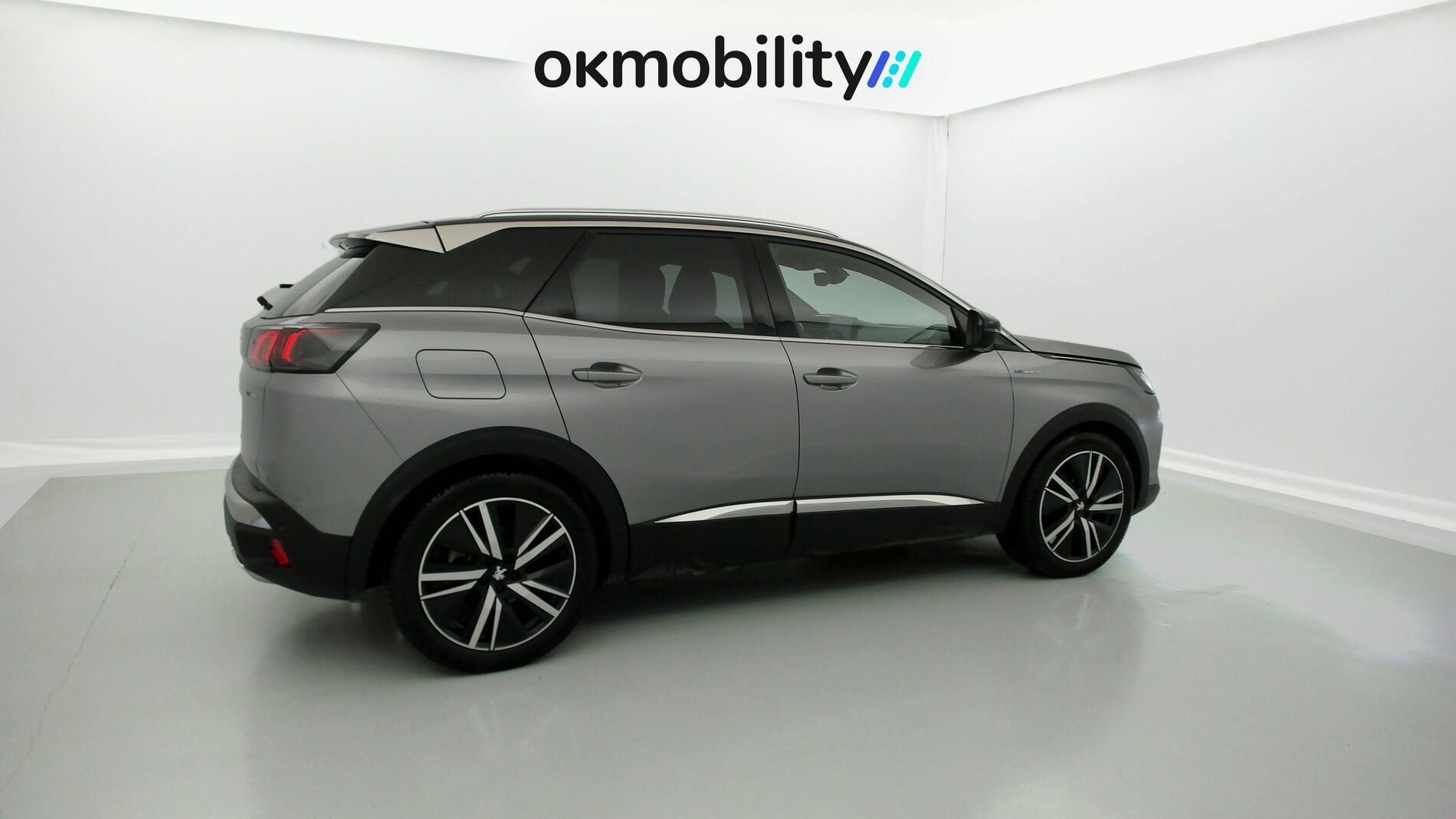 peugeot 3008 gt pack 1.6 HYBRID 300 EAT PHEV 2022 gris artense / negro 11
