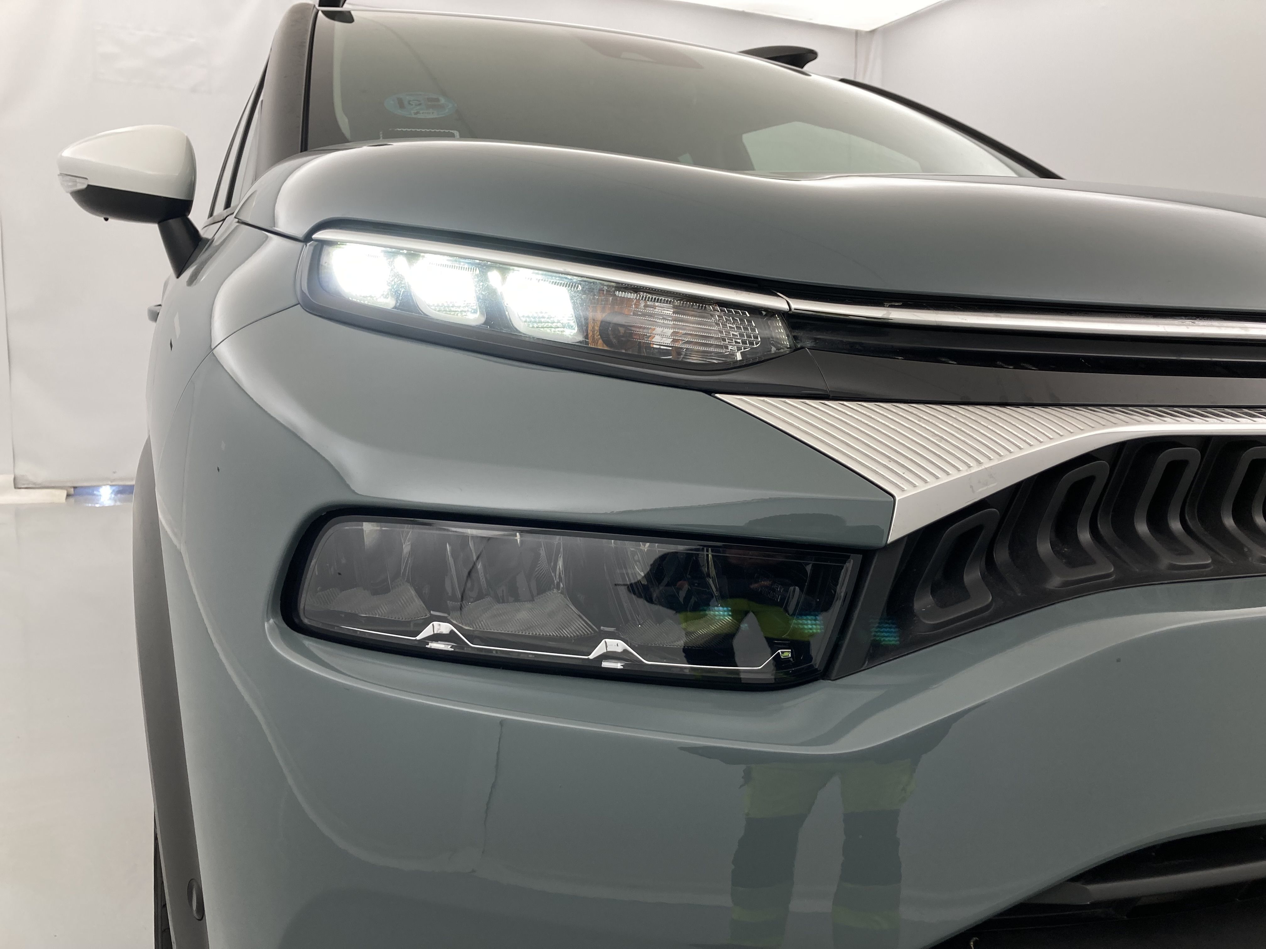 citroen c3 aircross shine pack 1.2 PURETECH 110 2021 gris platinium metalic 16