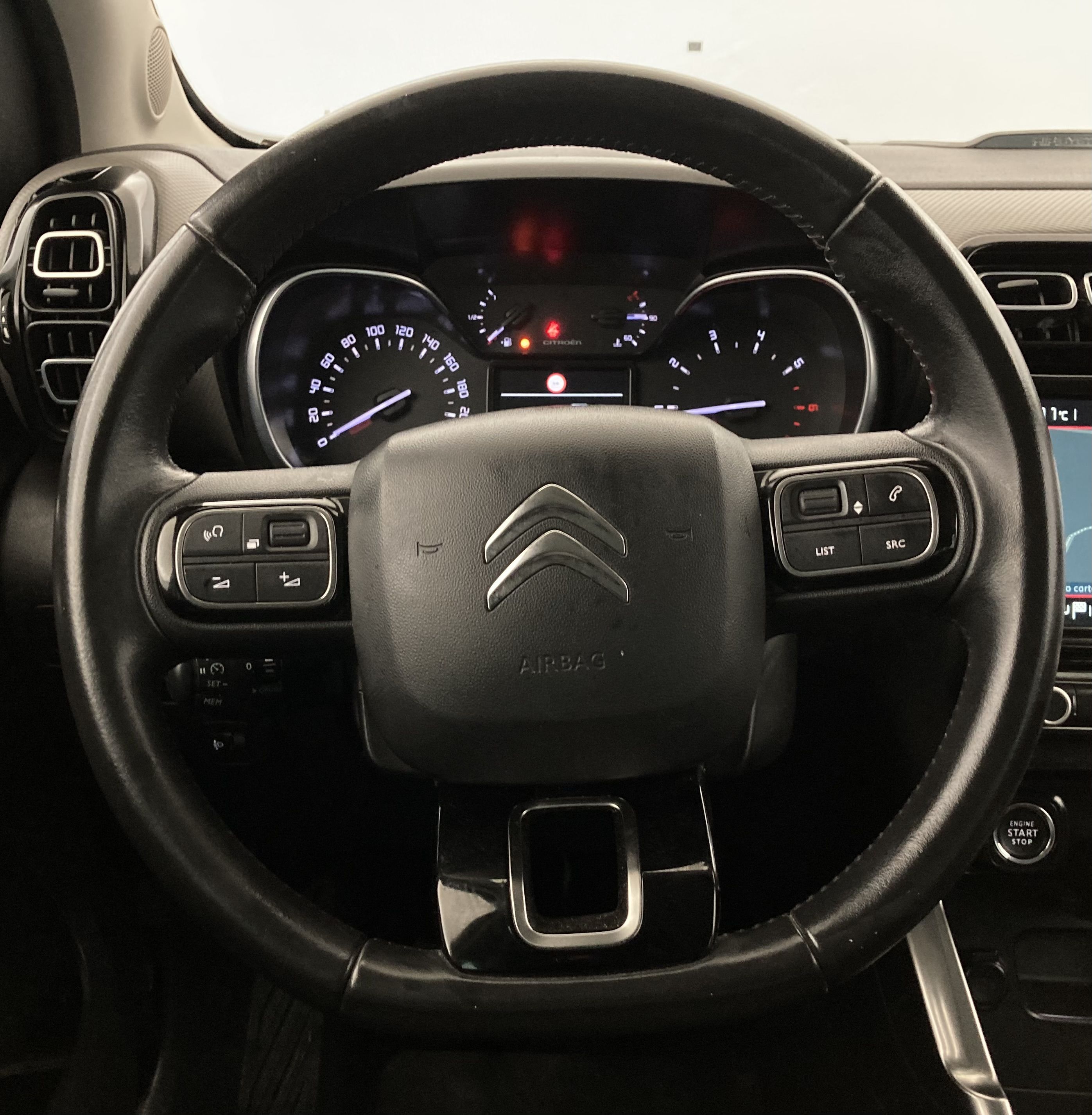 citroen c3 aircross shine pack 1.2 PURETECH 110 2021 gris platinium metalic 22