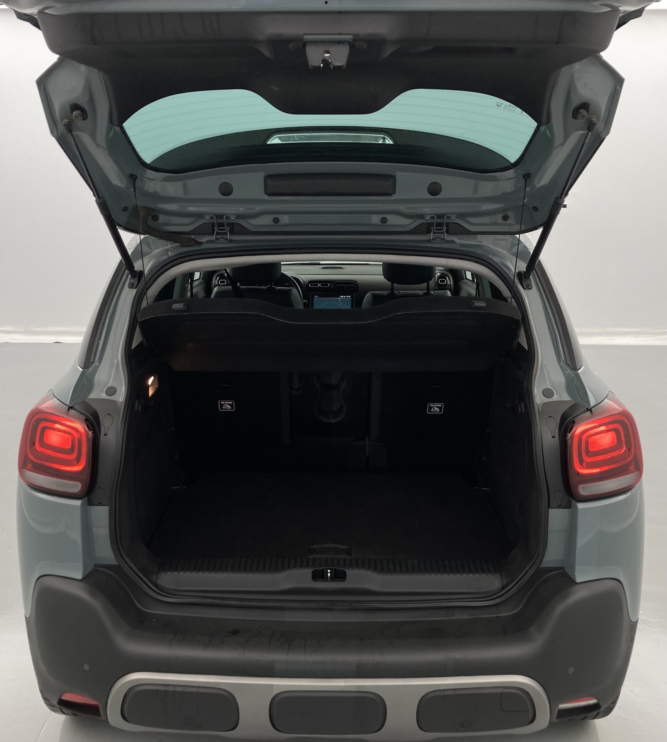 citroen c3 aircross shine pack 1.2 PURETECH 110 2021 gris platinium metalic 24