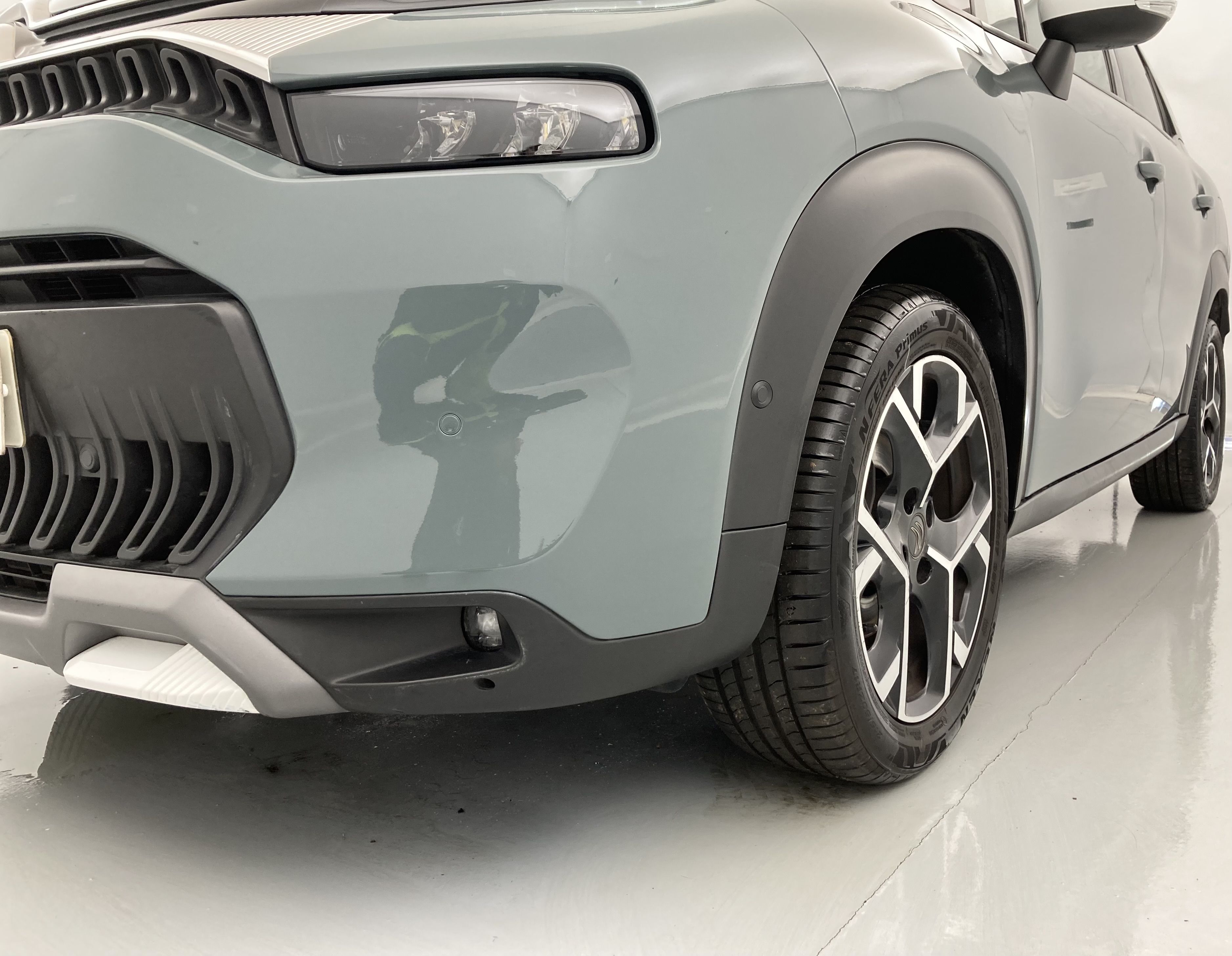 citroen c3 aircross shine pack 1.2 PURETECH 110 2021 gris platinium metalic 28