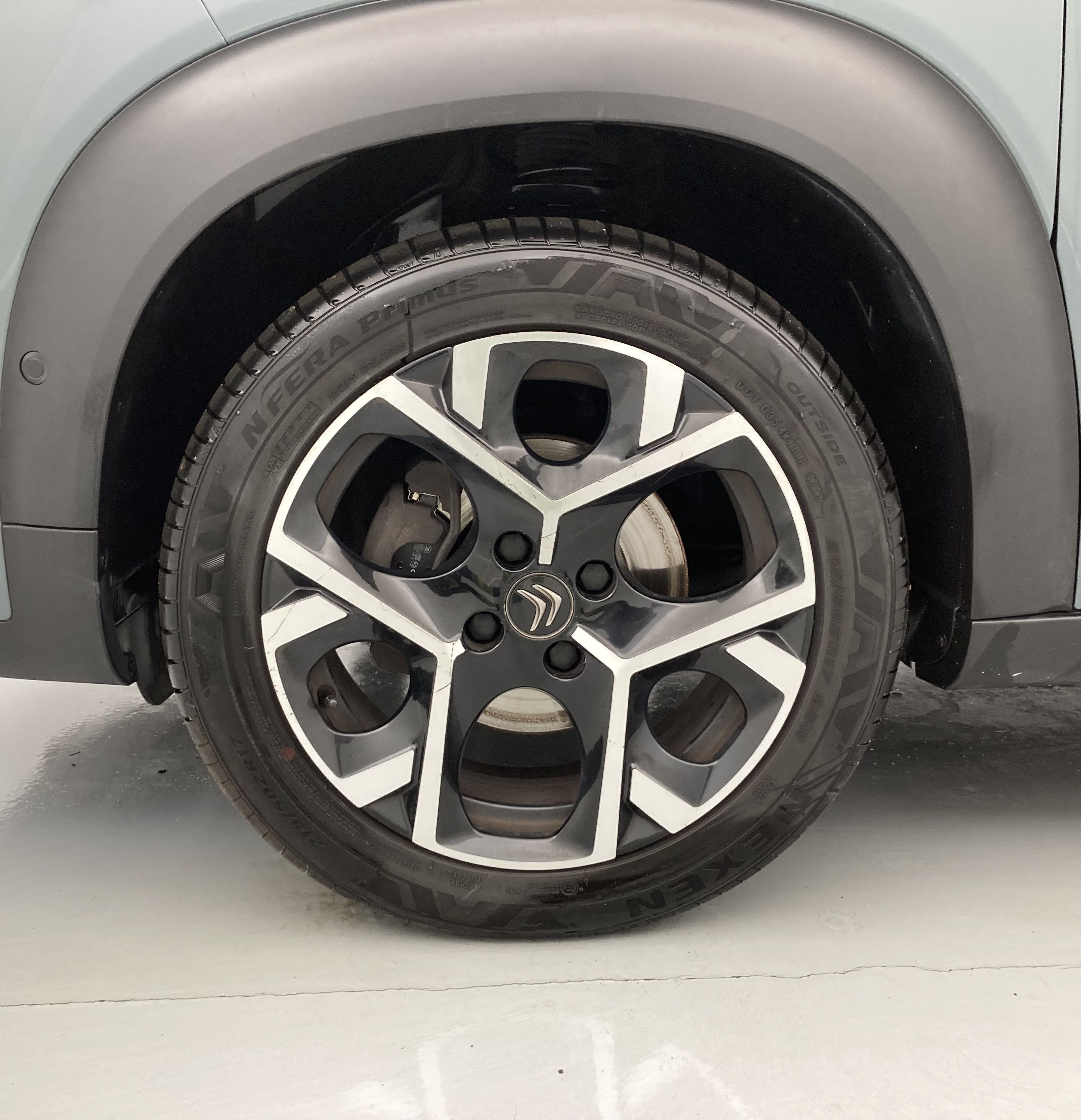 citroen c3 aircross shine pack 1.2 PURETECH 110 2021 gris platinium metalic 29