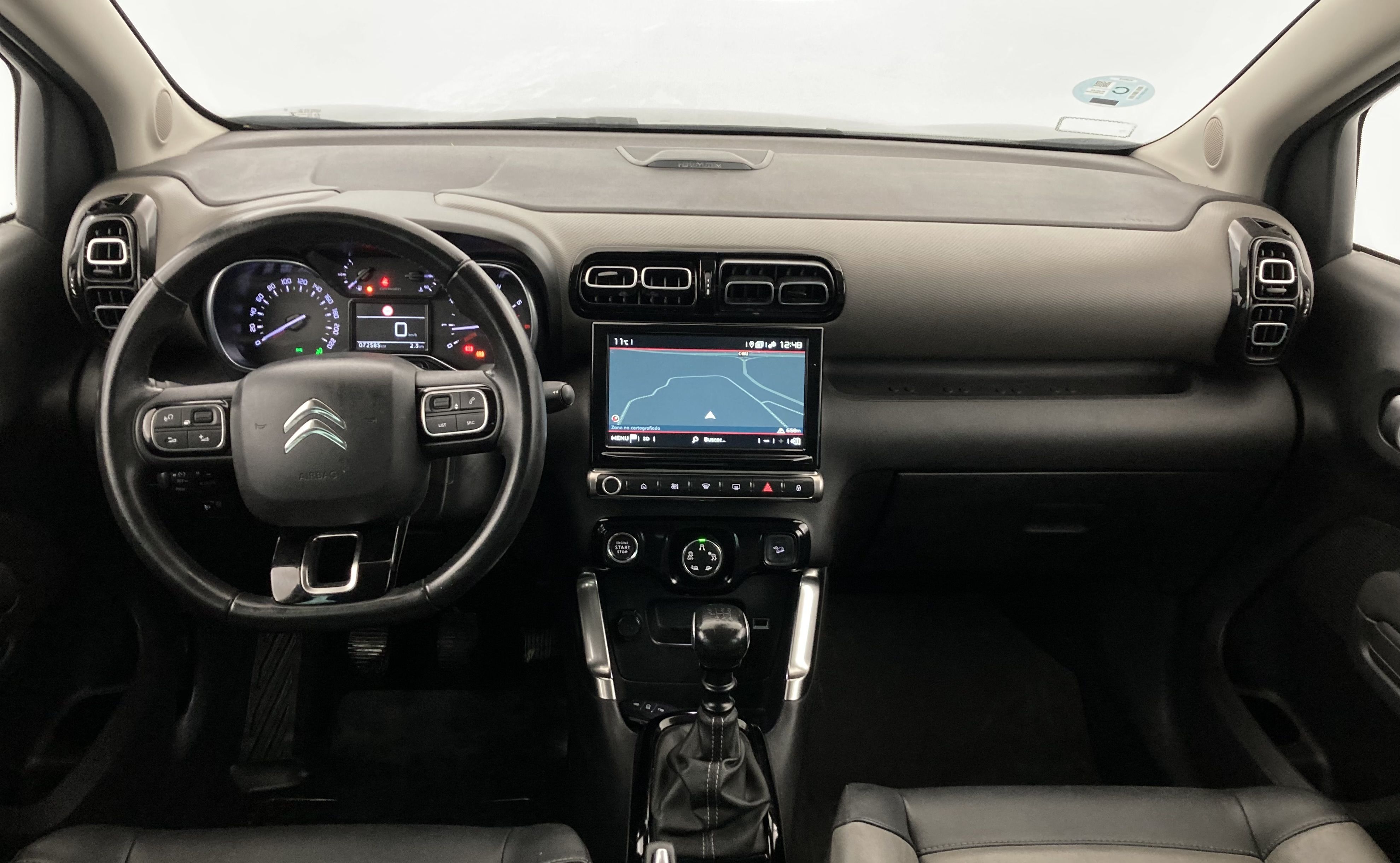 citroen c3 aircross shine pack 1.2 PURETECH 110 2021 gris platinium metalic 30